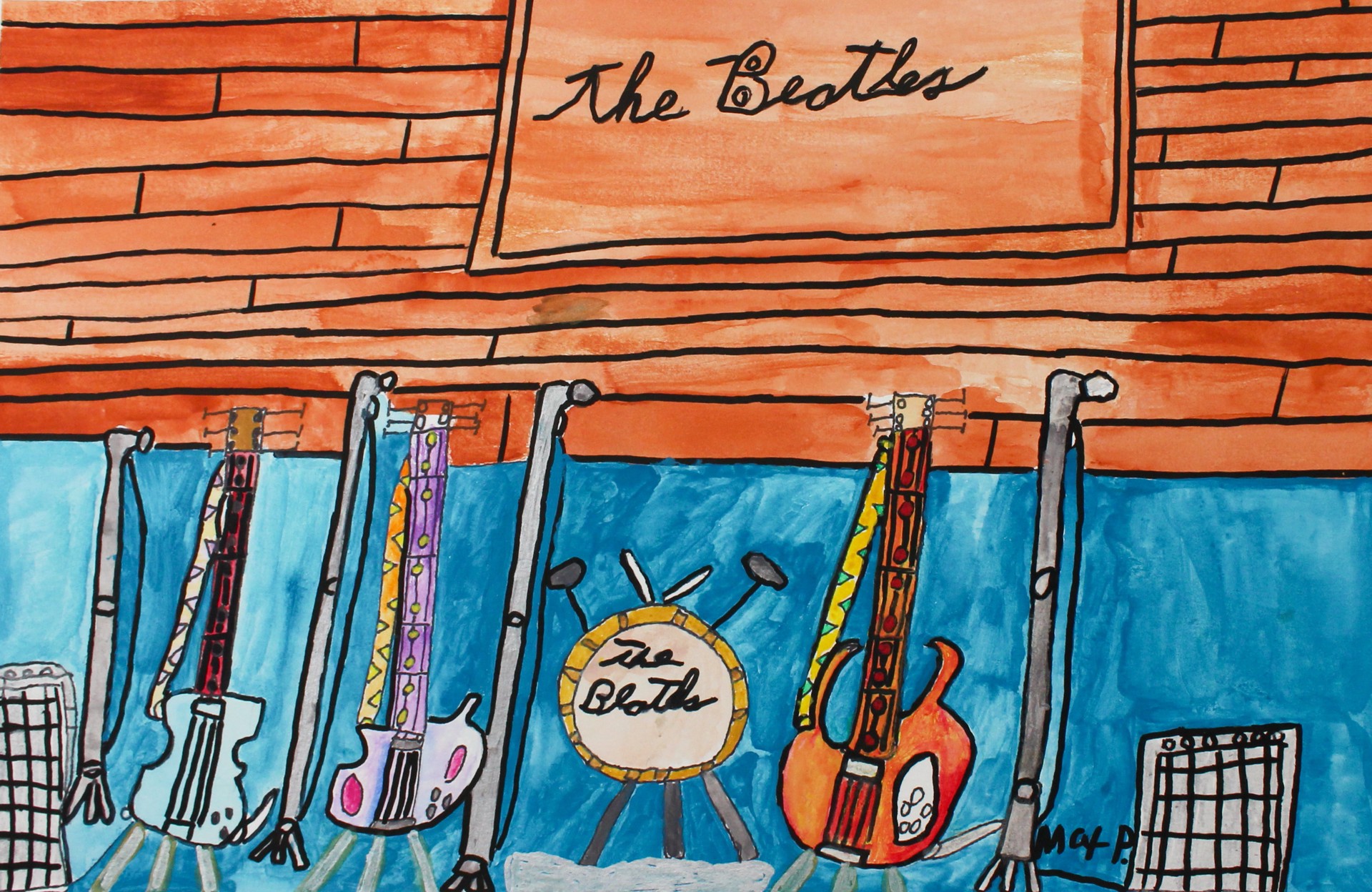 Beatles in Concert by Max Poznerzon