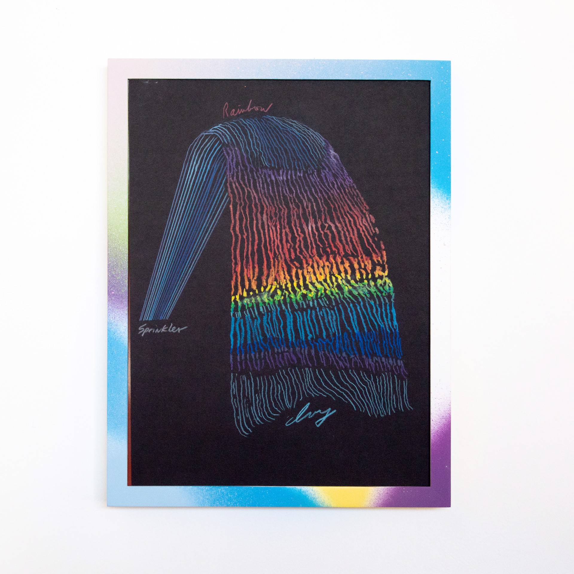 Rainbow Sprinkler 2 by Paul Collins