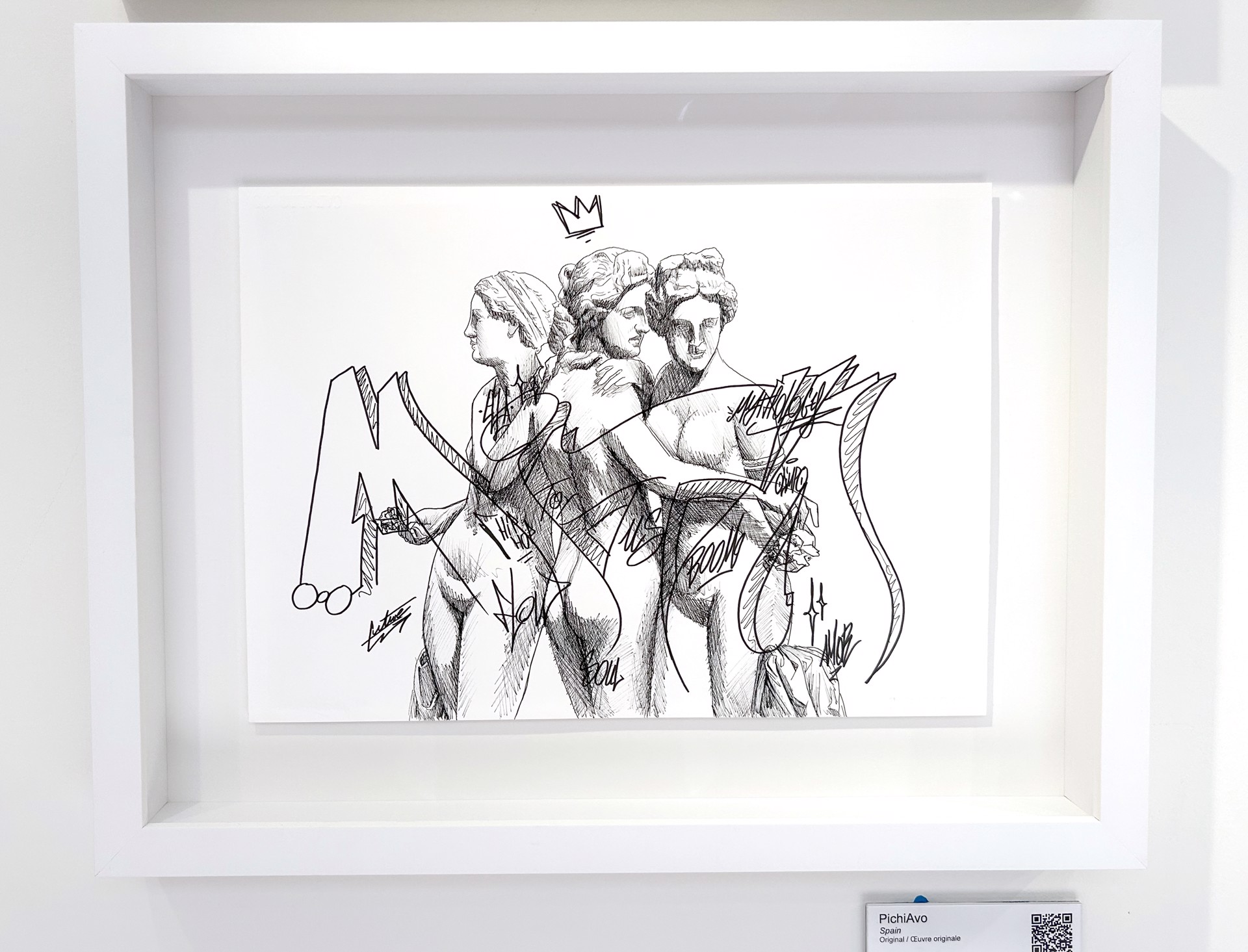 Untitled (Three Graces 360° XV) by PichiAvo