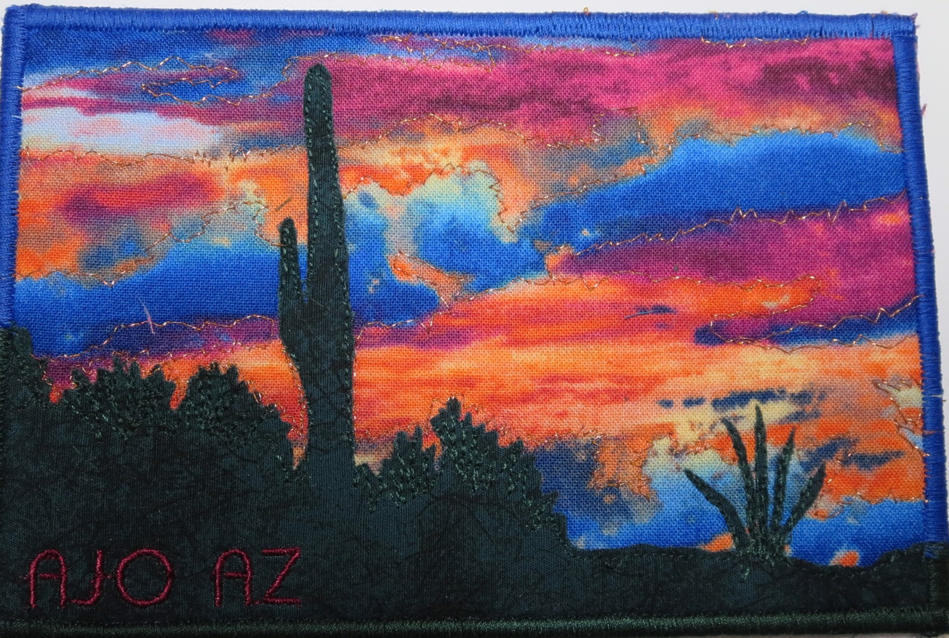 Saguaro @ sunset 3 by Cheryl Langer