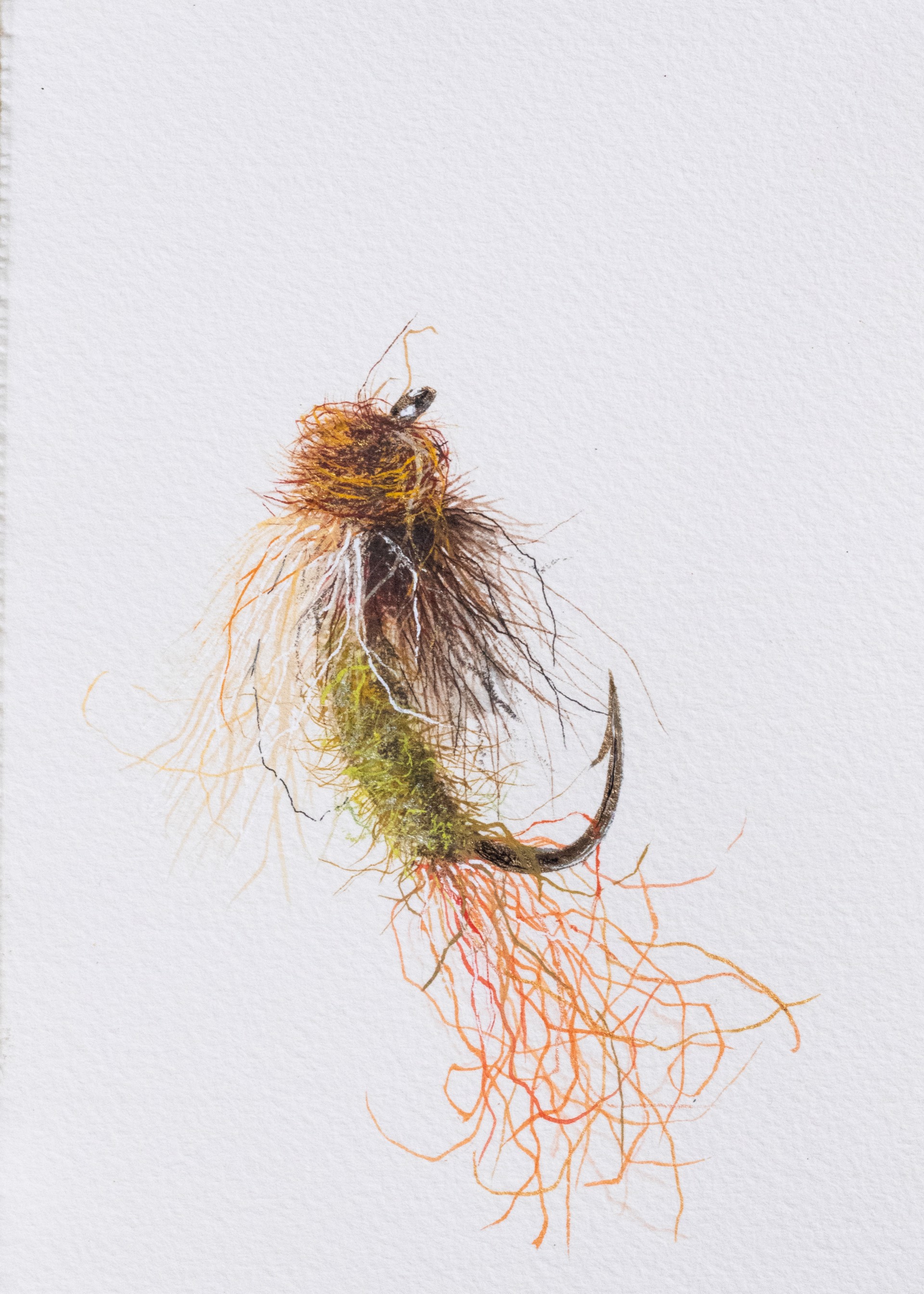 Rabbits Foot Emerger by Meredith Mejerle