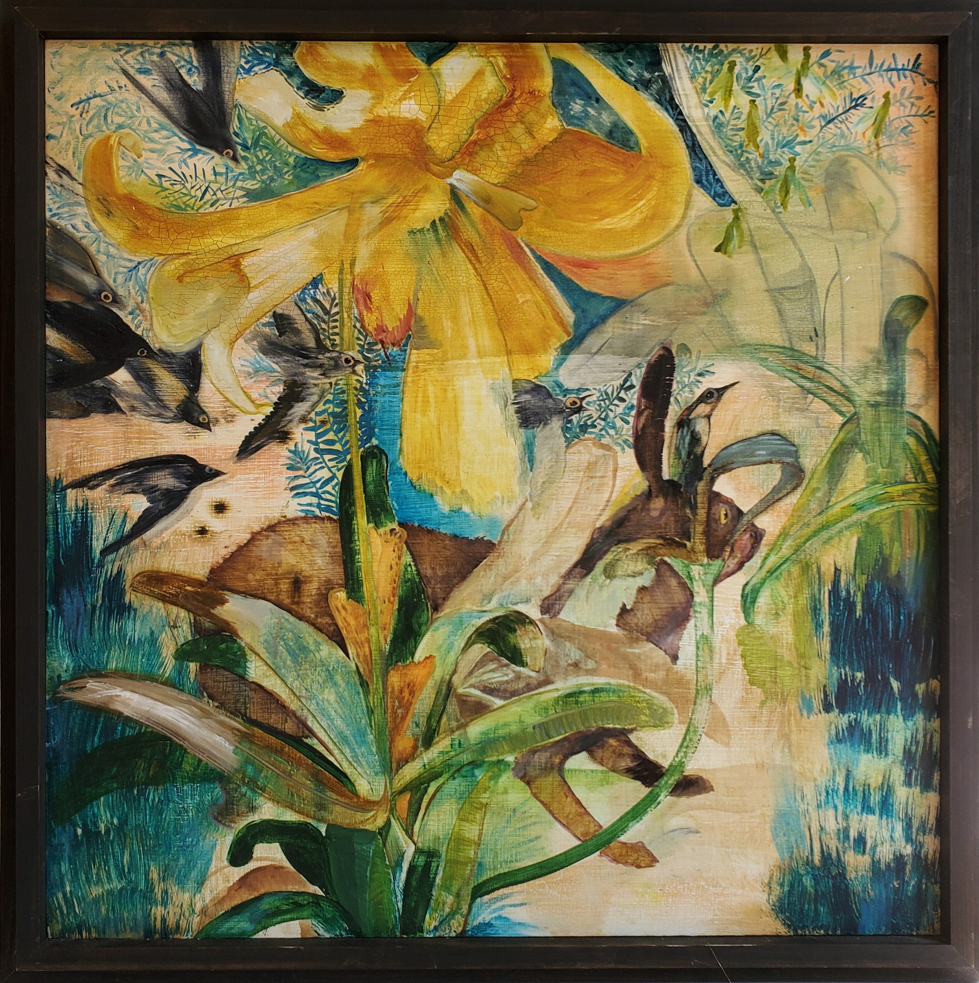 The Allium & The Hare by Diane Kilgore Condon