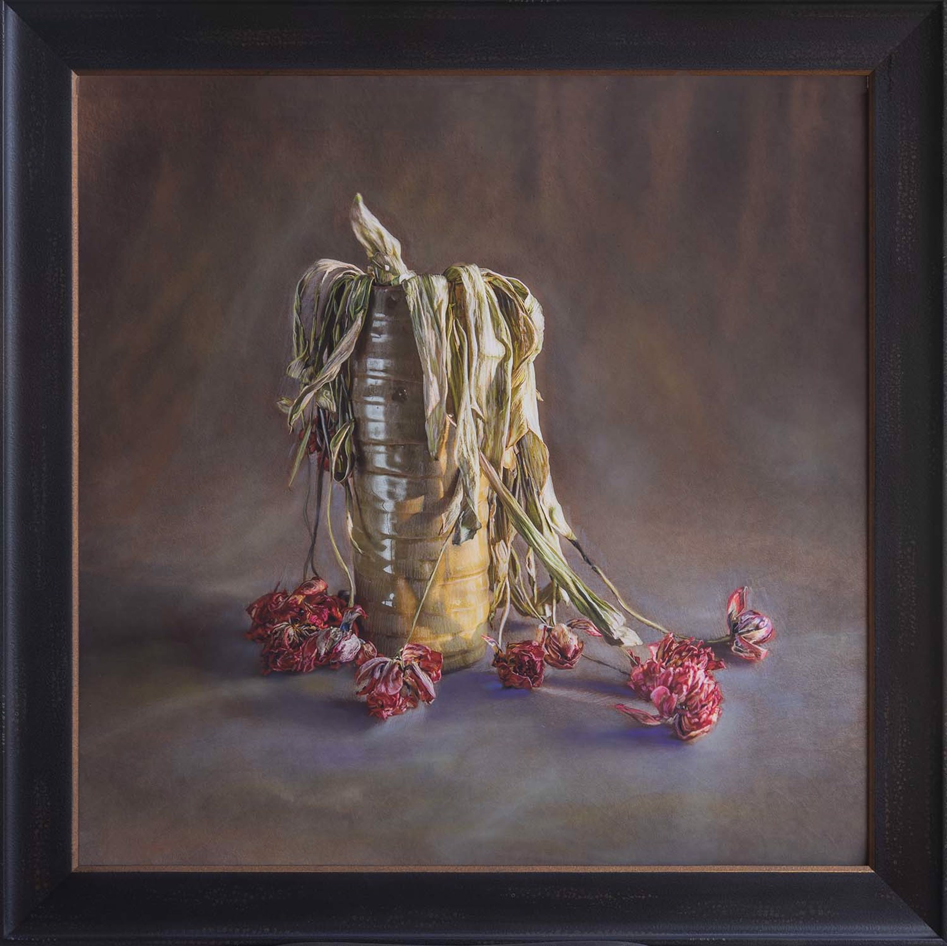 Patricia's Dead Tulips by Kate Breakey