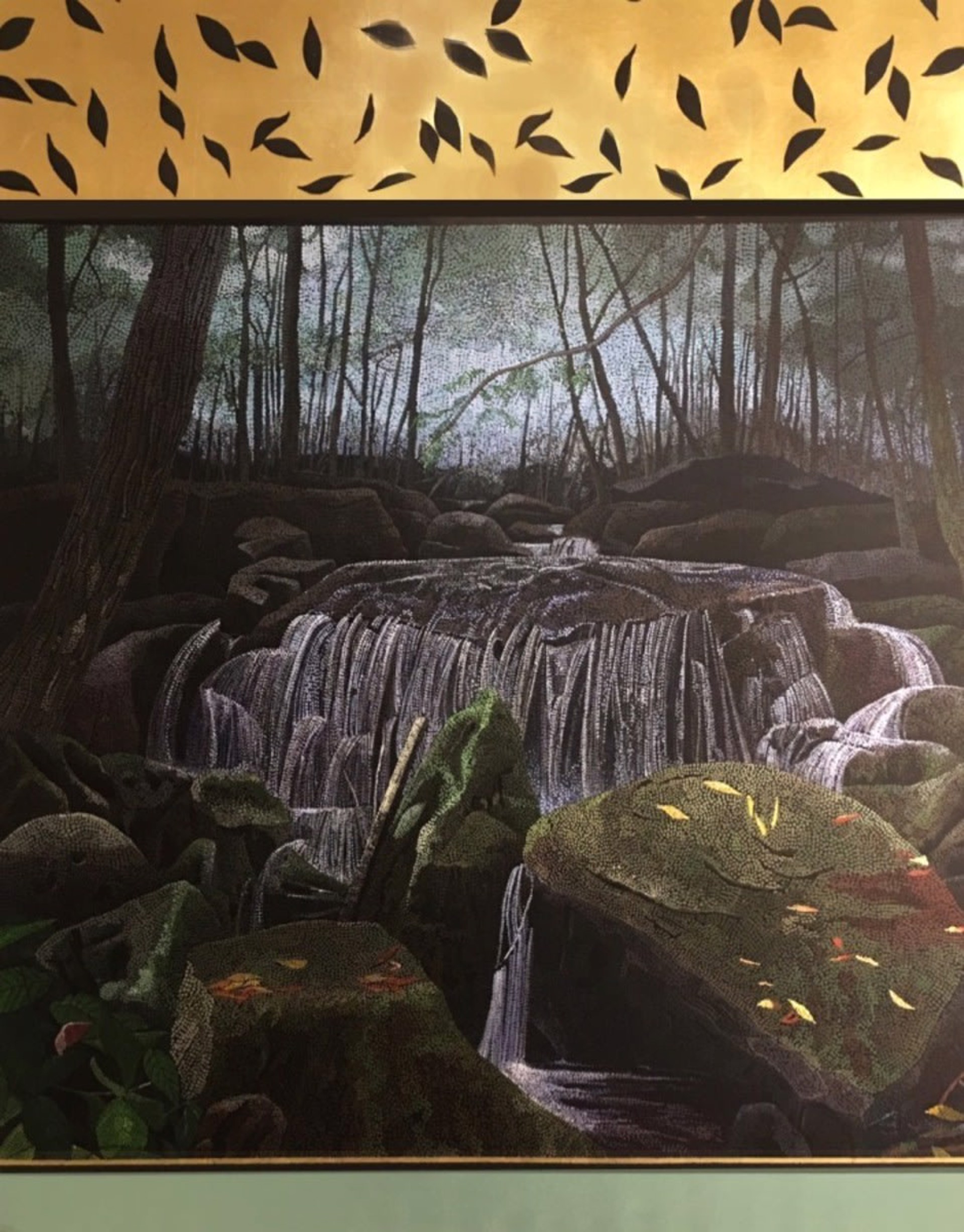 Rocks in a Stream by Miles Bair