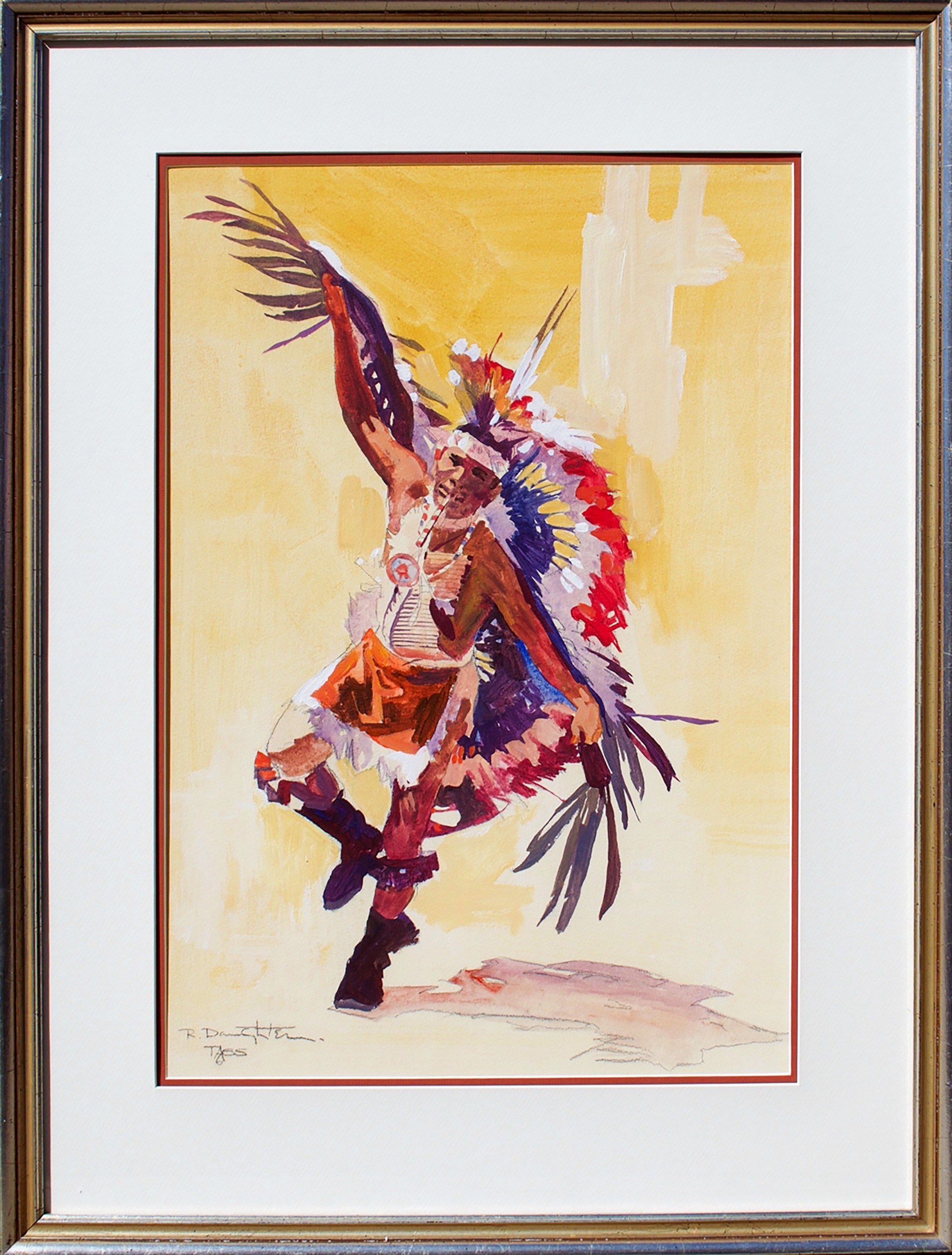 Eagle Dancer by Robert Daughters (1929-2013)