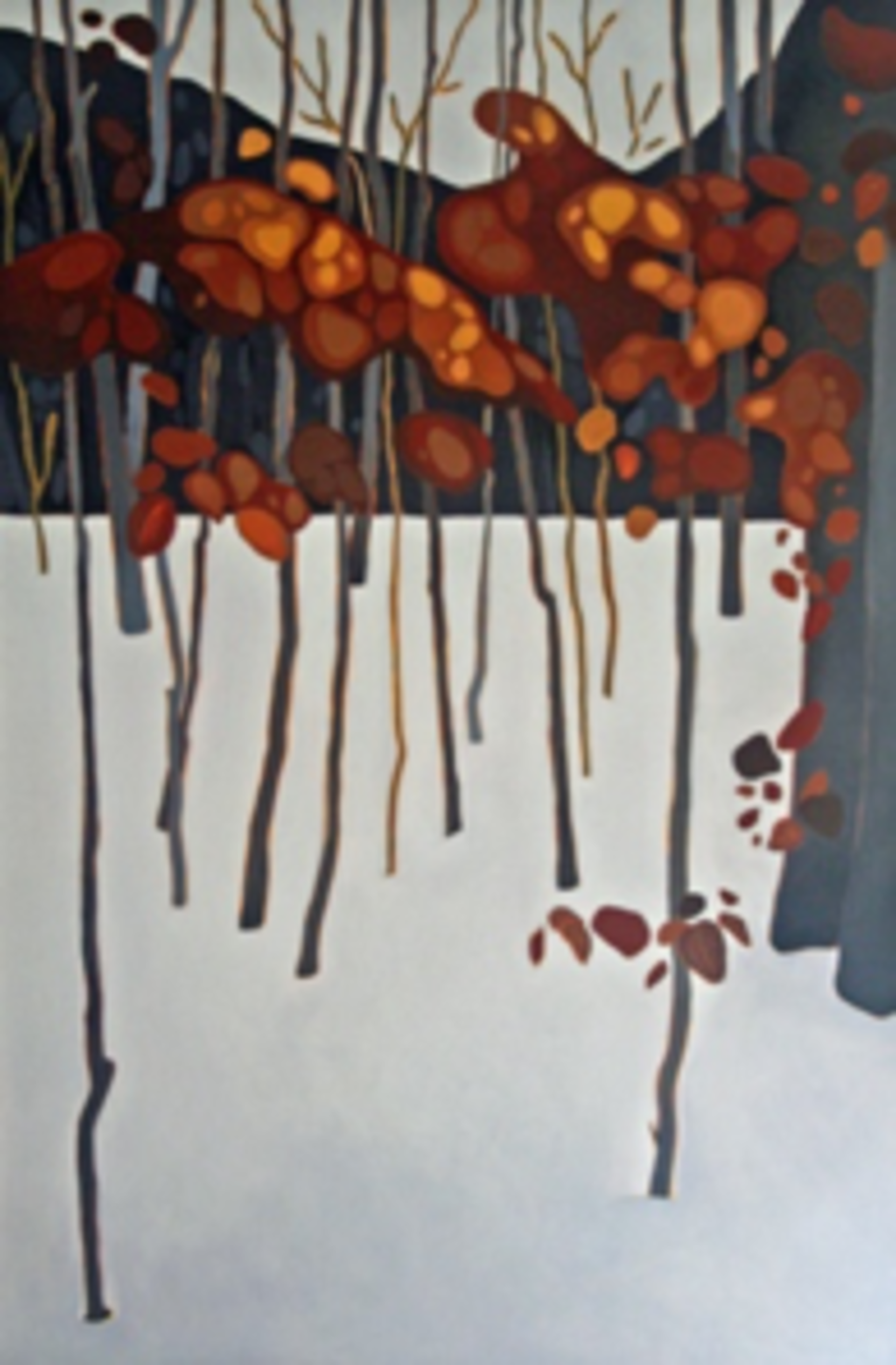 Winter Leaves by Leanne Baird