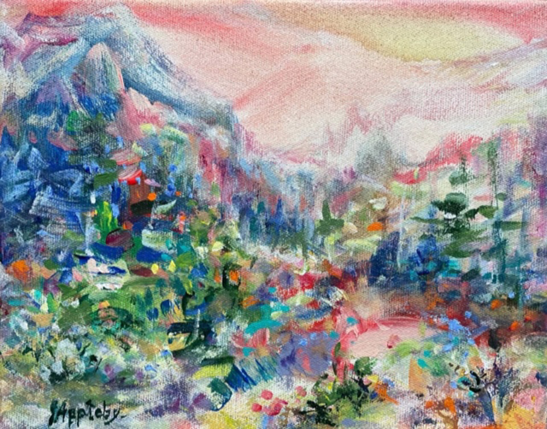 Mountain Springtime by Jane Appleby