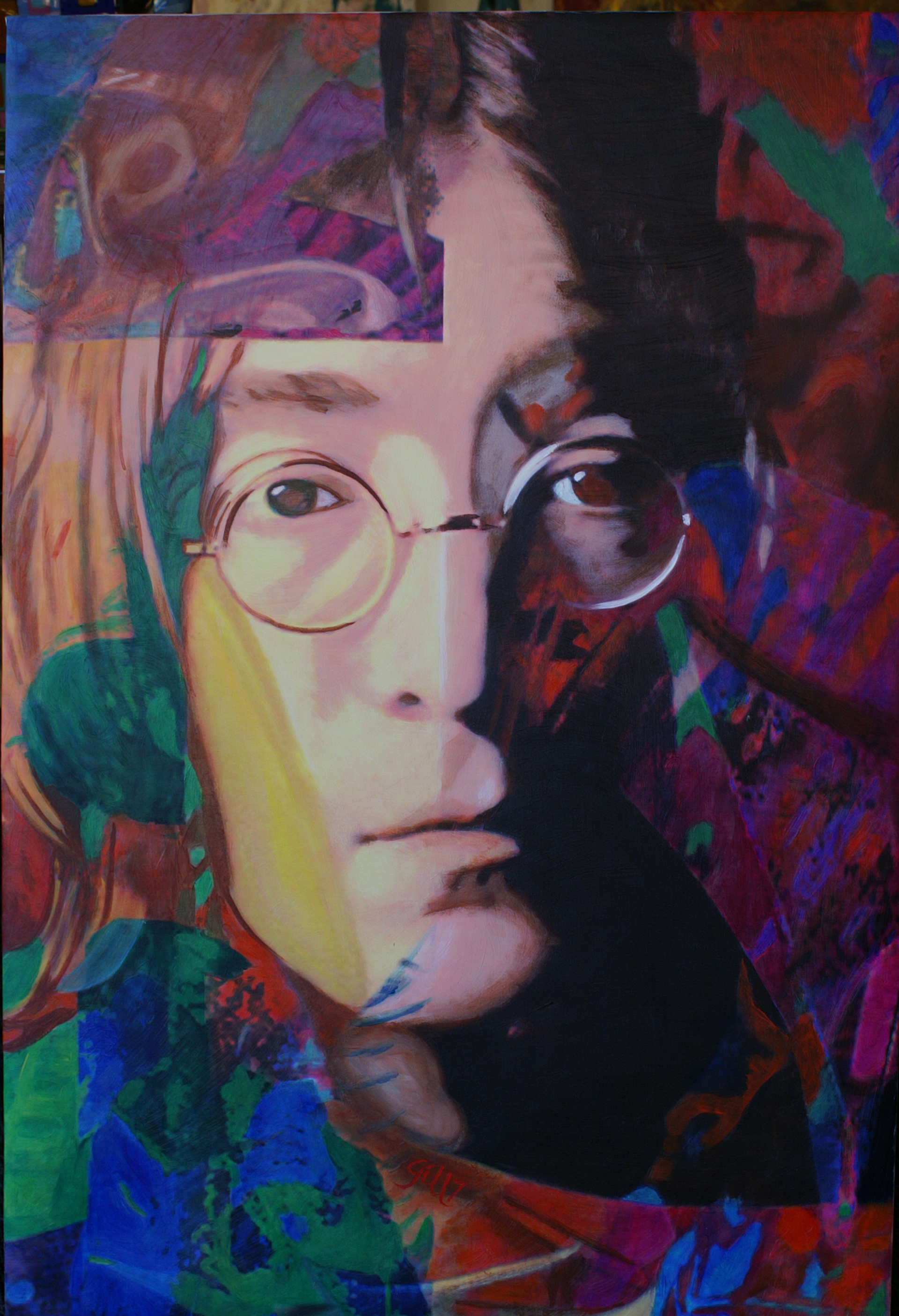 John Lennon (State 8) by James Gill