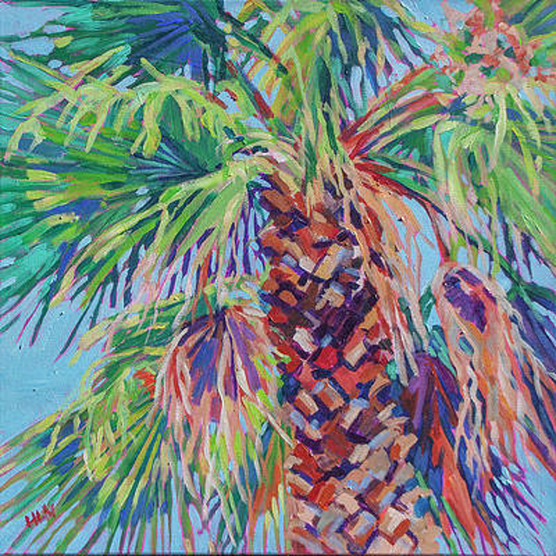 Palm Detail 3 by Heather Nagy