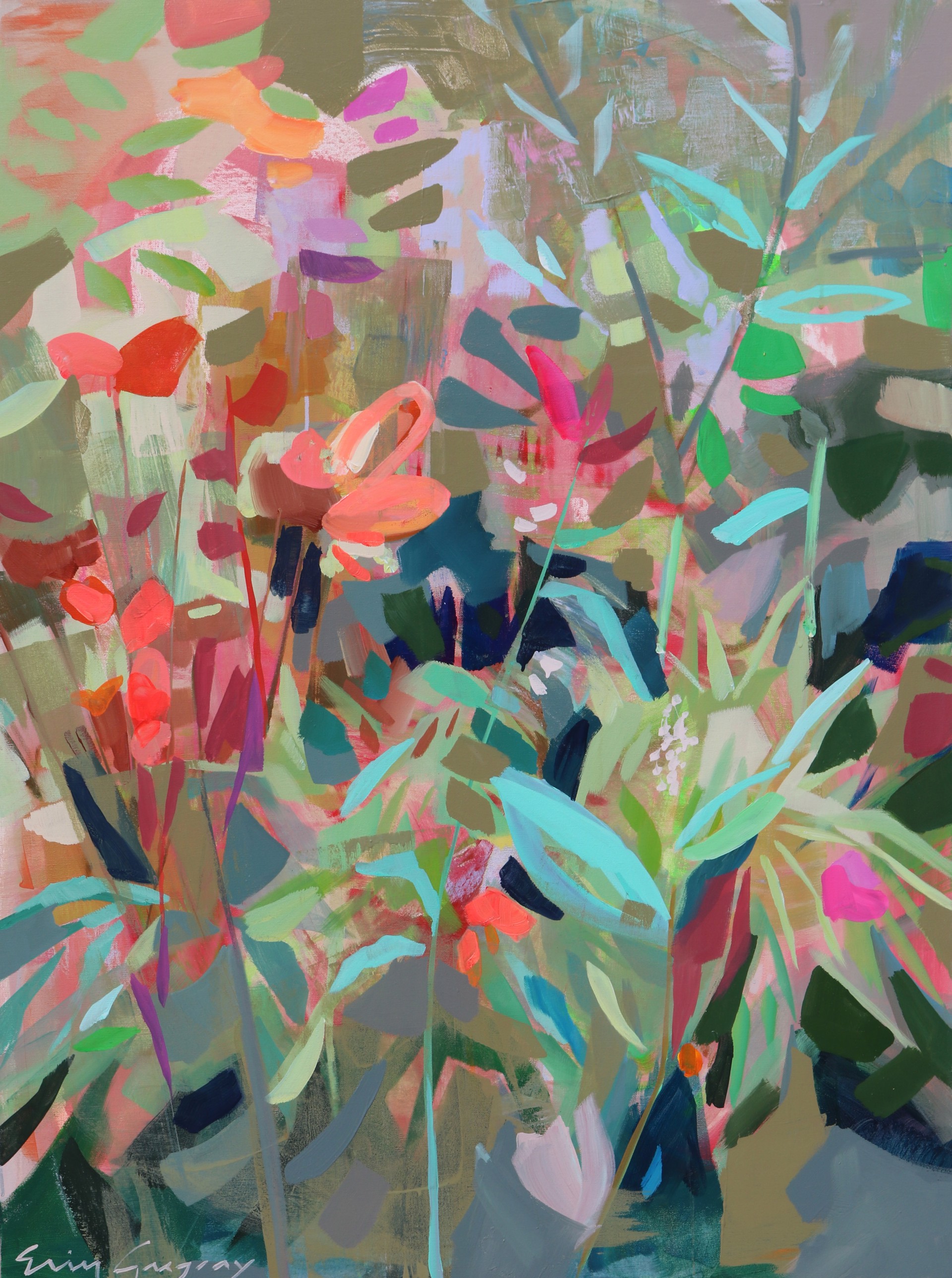 Morning Garden 6 {SOLD} by Erin Gregory