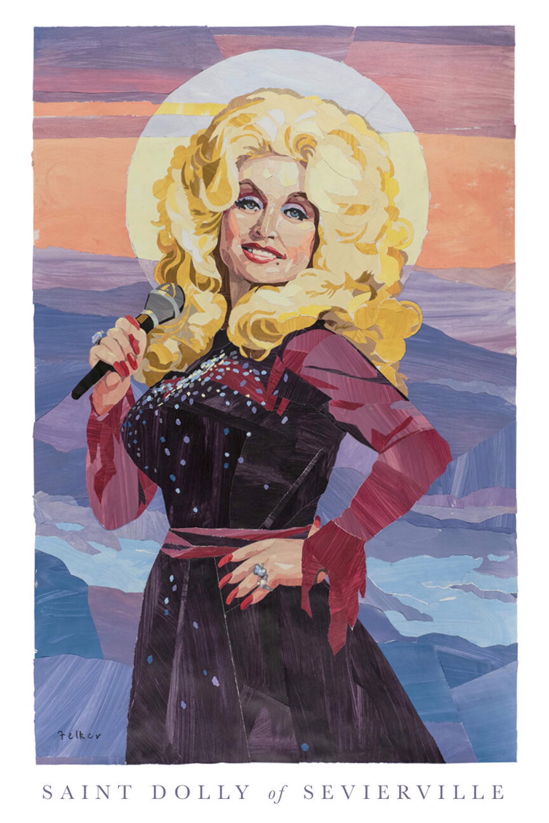St. Dolly of Sevierville by Robert Felker