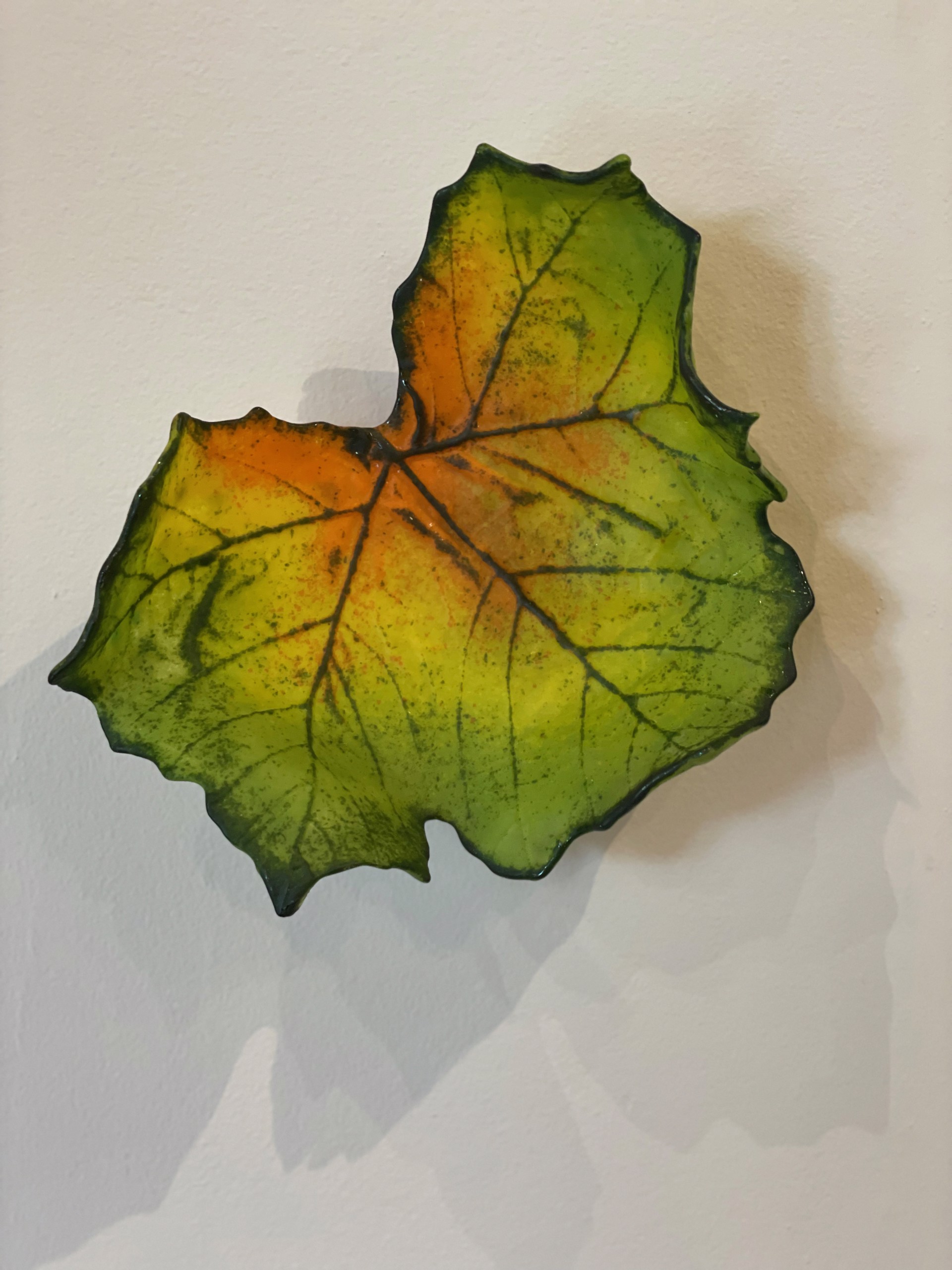 Medium Green/Yellow Leaf by Deb Williams