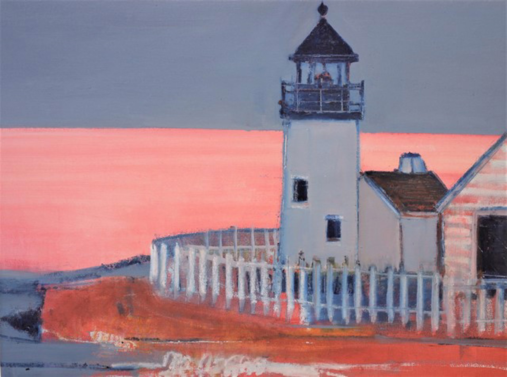 IF THE SEA WAS PINK by CHRISTINA THWAITES (Landscape)