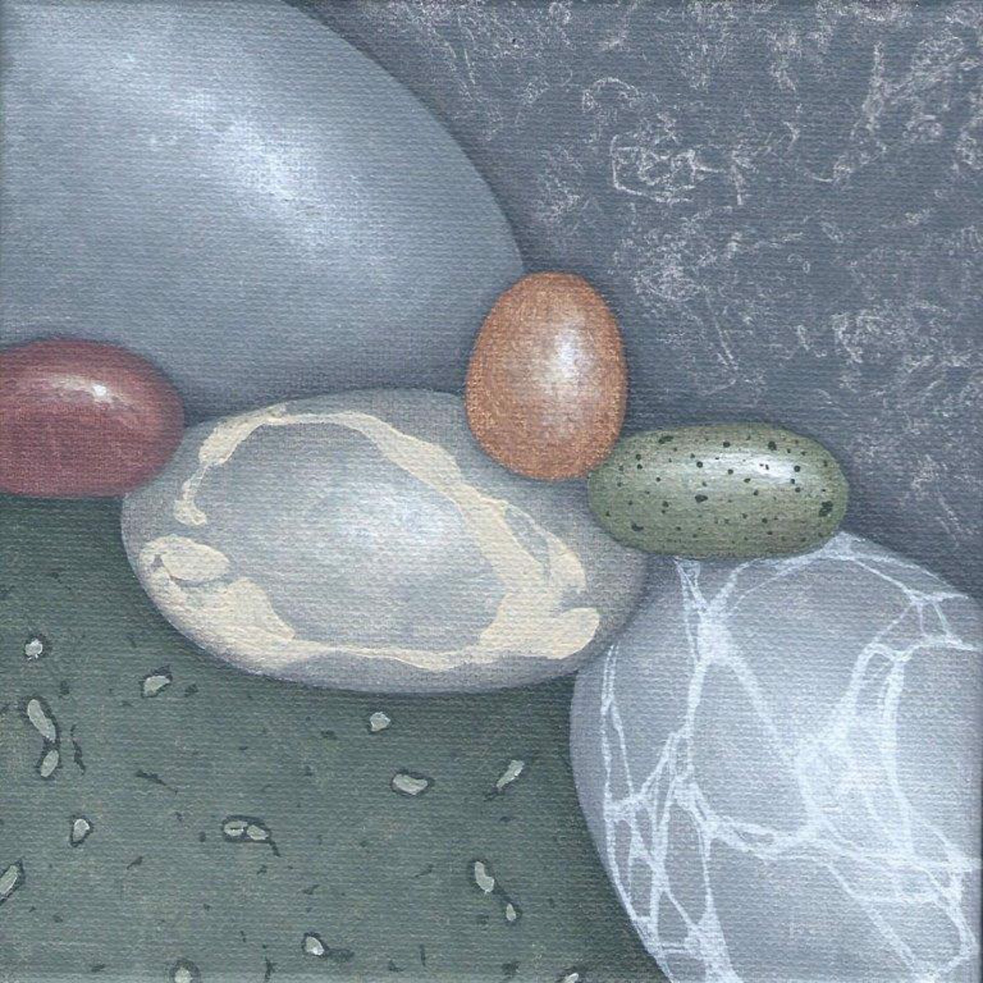 Pebble Painting #602 by Kristina Boardman