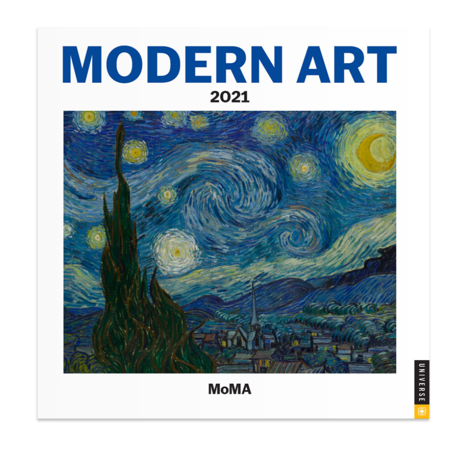 2021 MoMa Modern Art Wall Calendar
