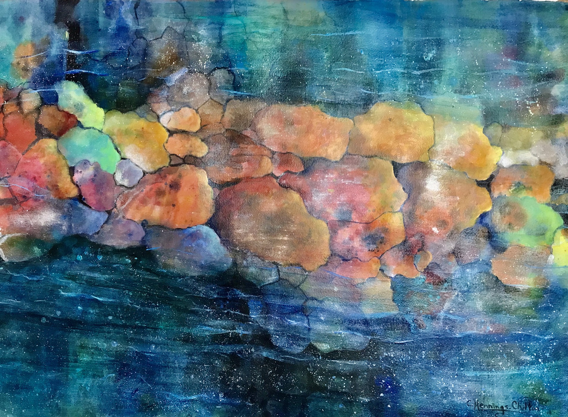 Stepping Stones by Connie Hennings-Chilton