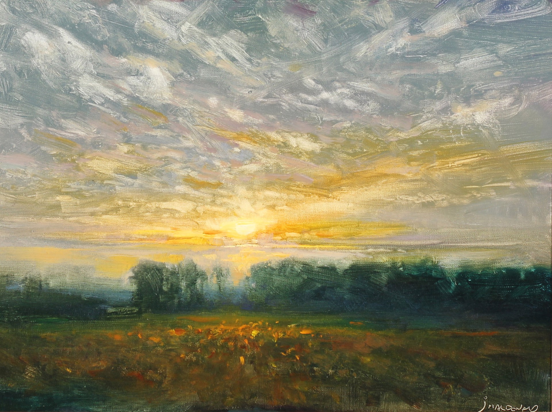 Autumn Sunrise by John MacDonald