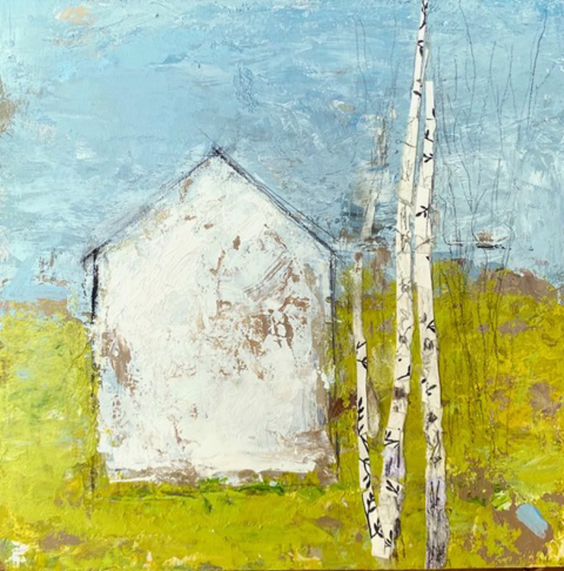 White Birches by Brenda Cirioni