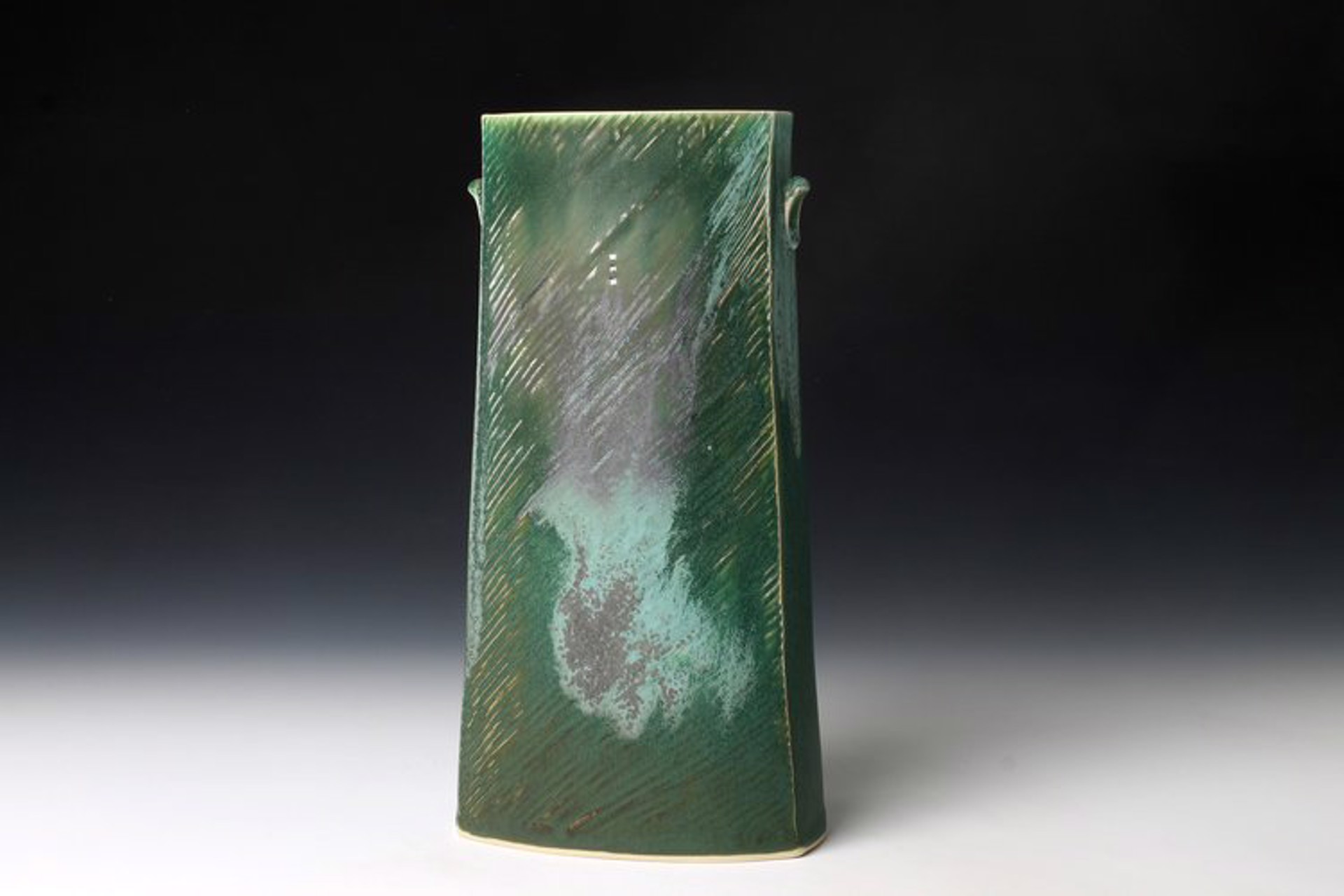 Tall Rectangle Vase by Nick DeVries
