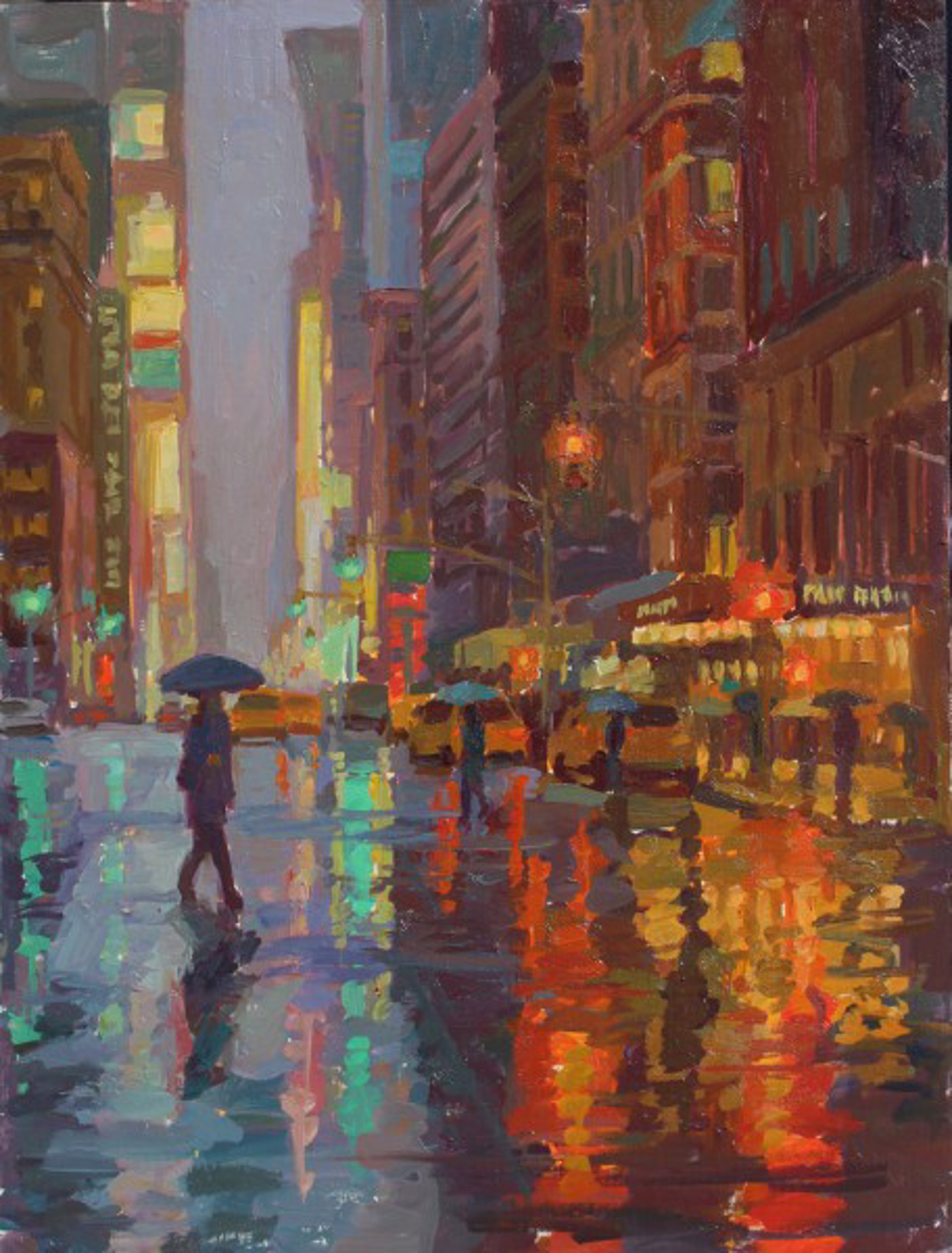 New York Rain by Simie Maryles