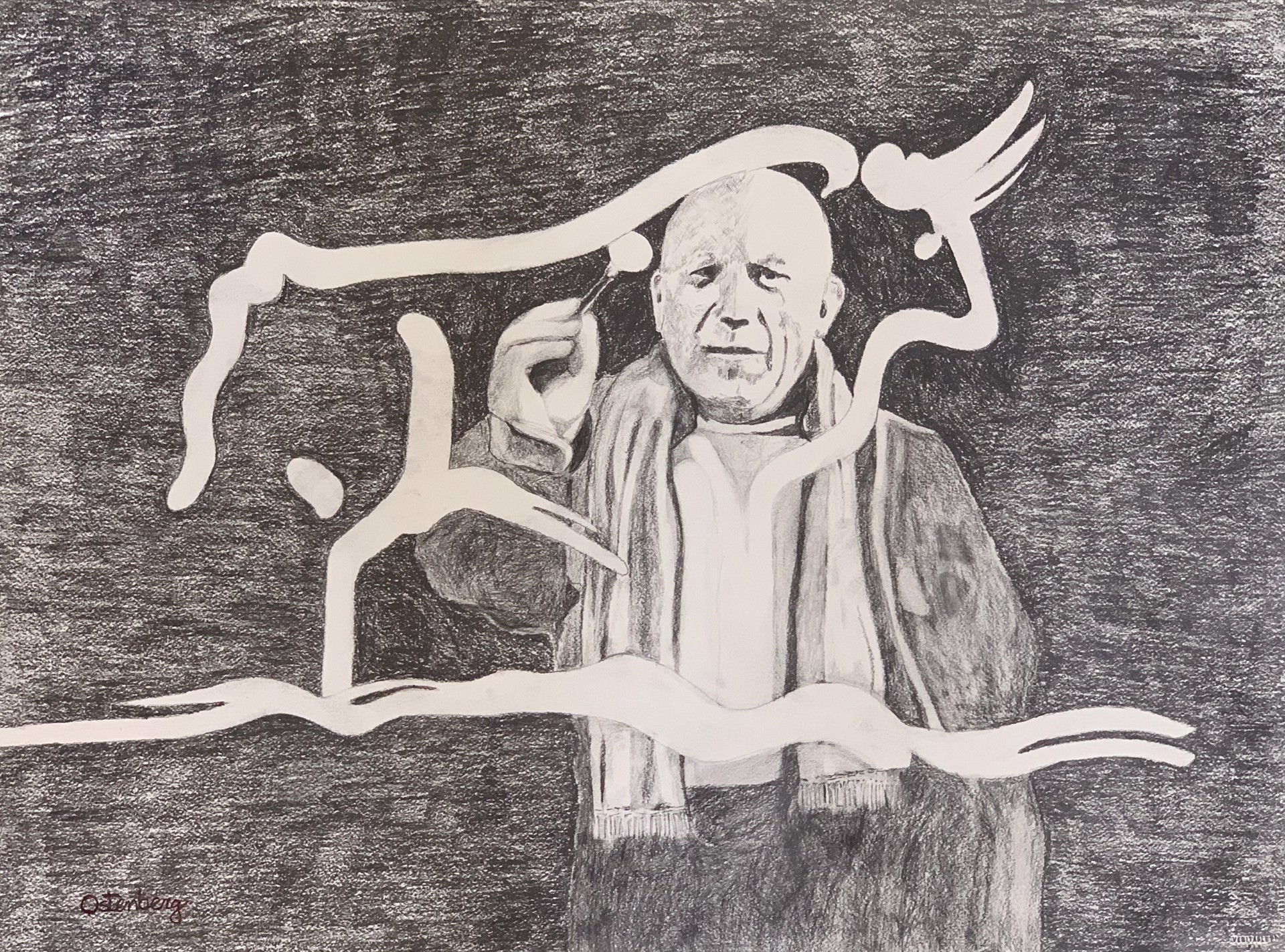 Picasso - BBC Bull #2 by Thomas Ostenberg