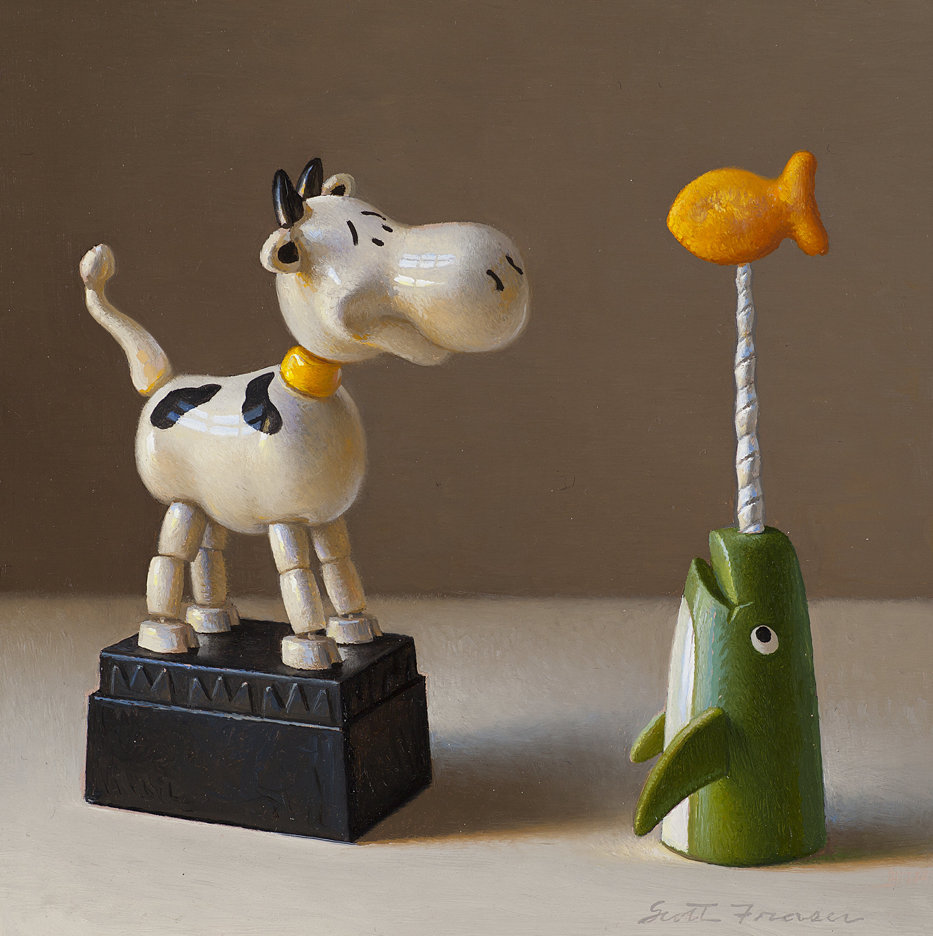 Cow and the Narwhal by Scott Fraser