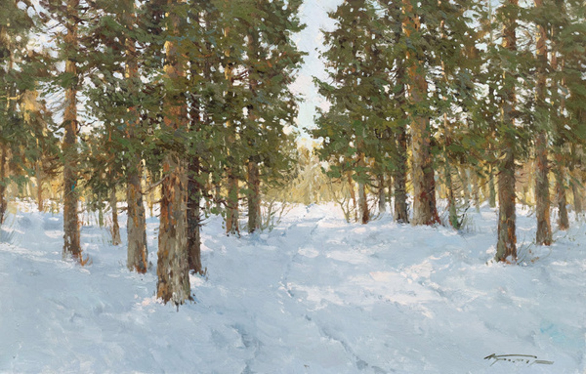 Among the Pines by Alexander Kremer