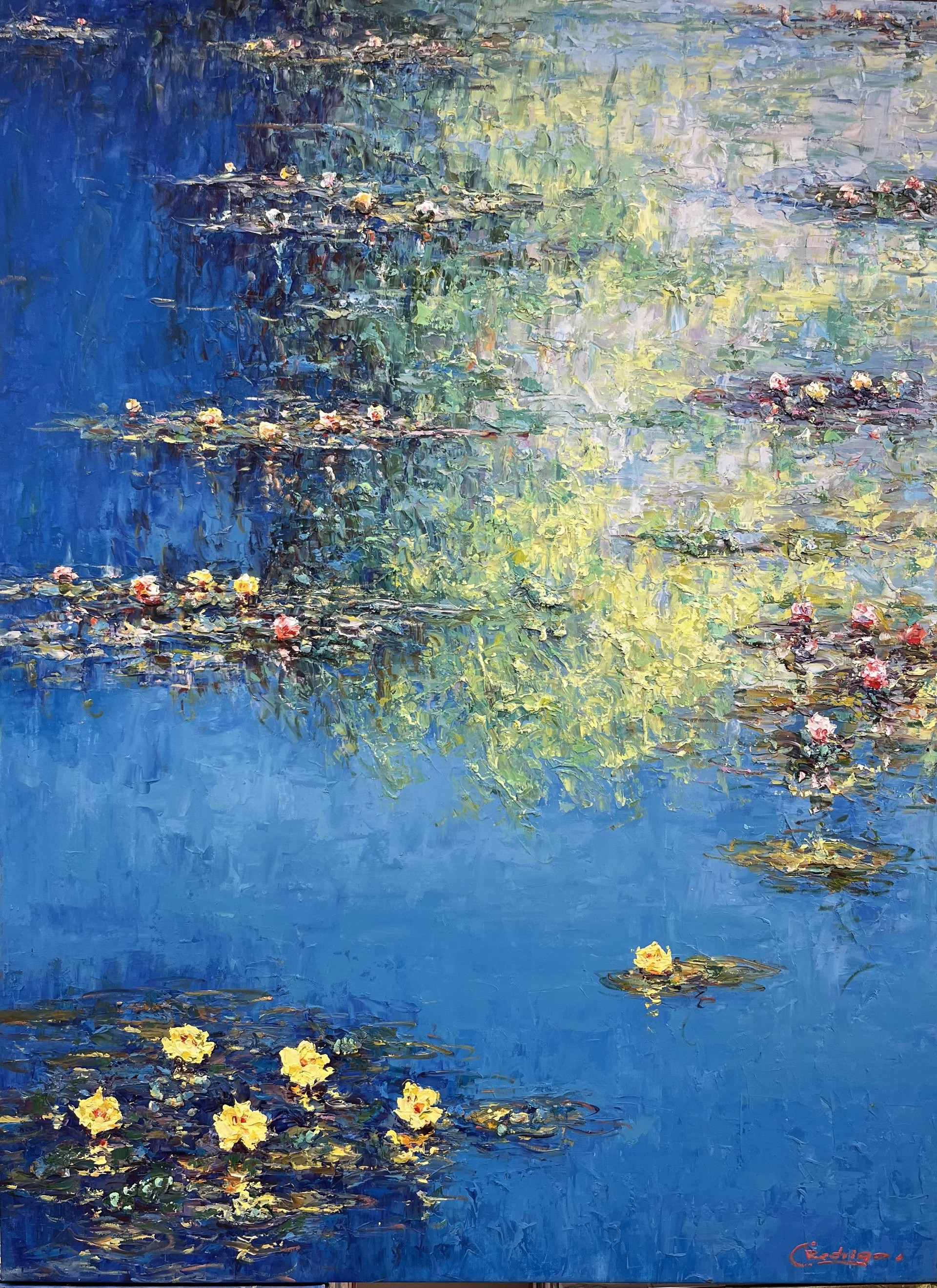 Lillies Pond by Rodrigo Rodrigo