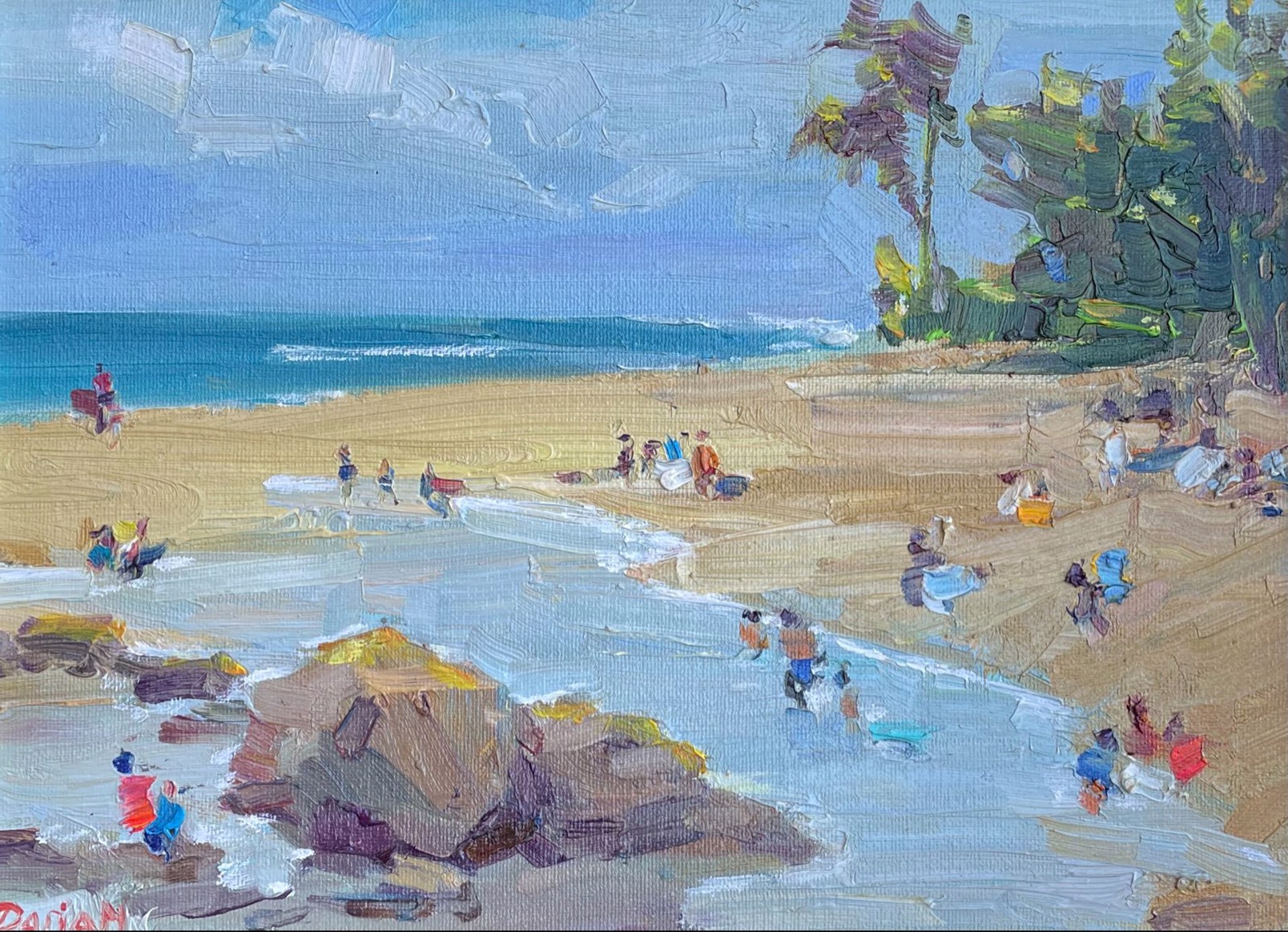 Keiki Beach, North Shore #8 by Daria Molostnova