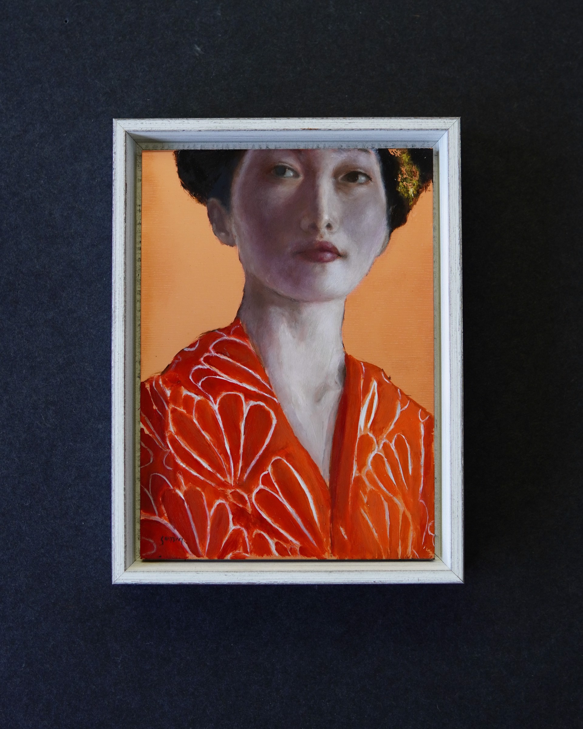 Coral Kimono I by Kristen Santucci