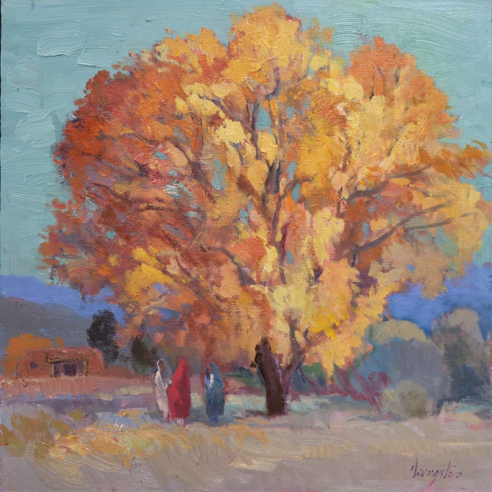 Under Golden Tree by Francis Livingston