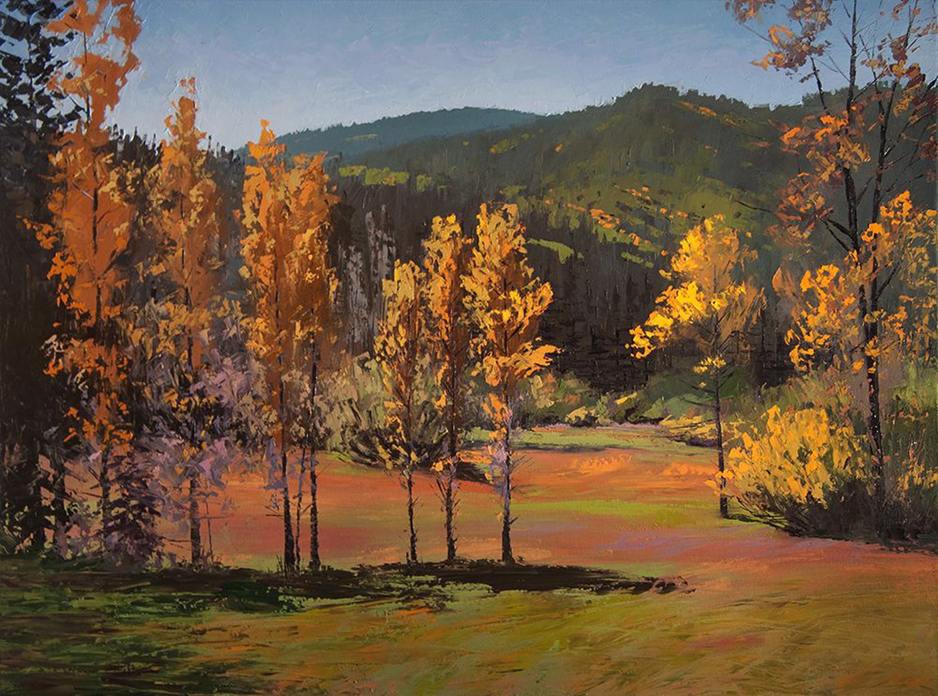 New Mexico Fall by Ken Daggett