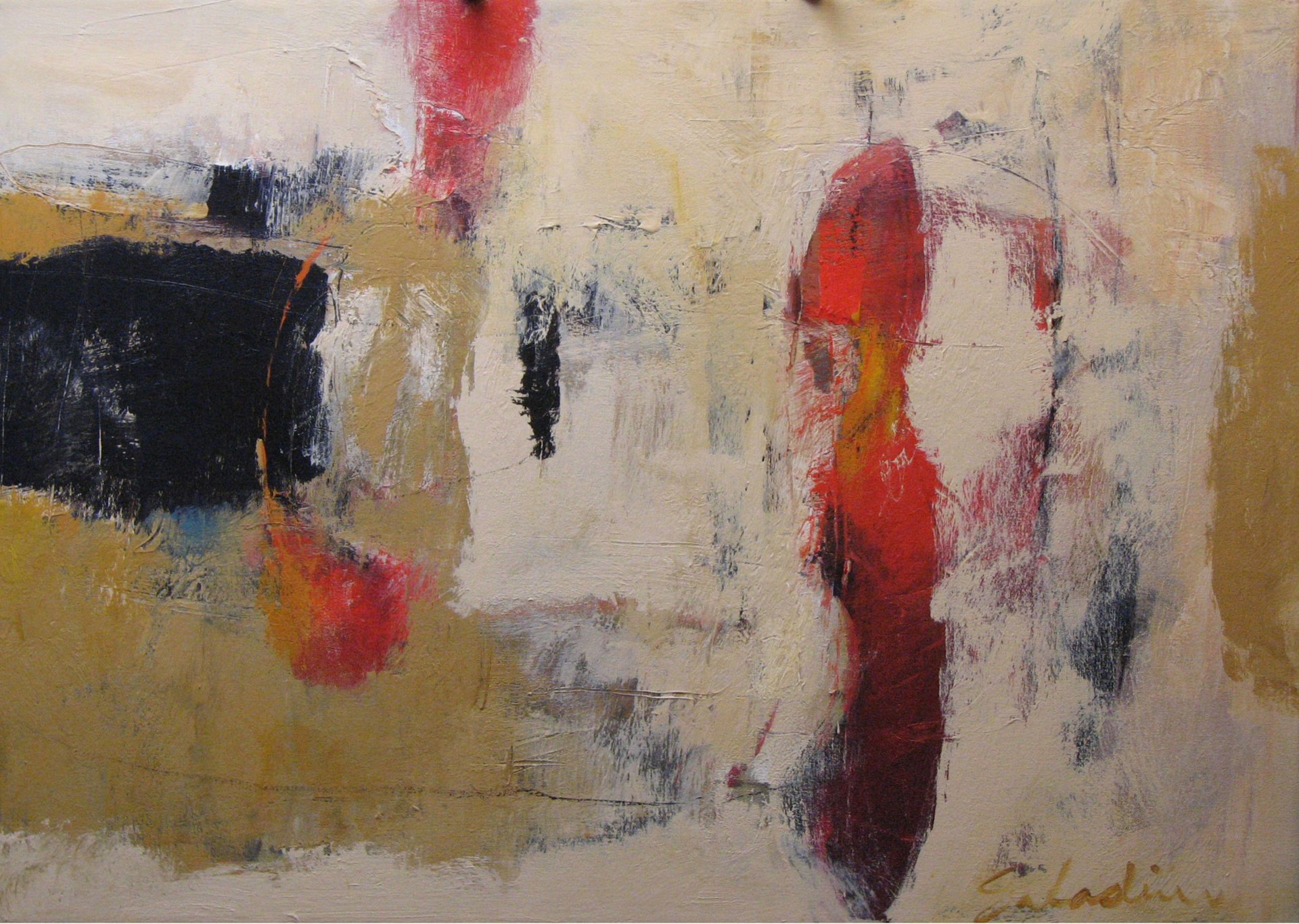 Red Forms II by Tony Saladino