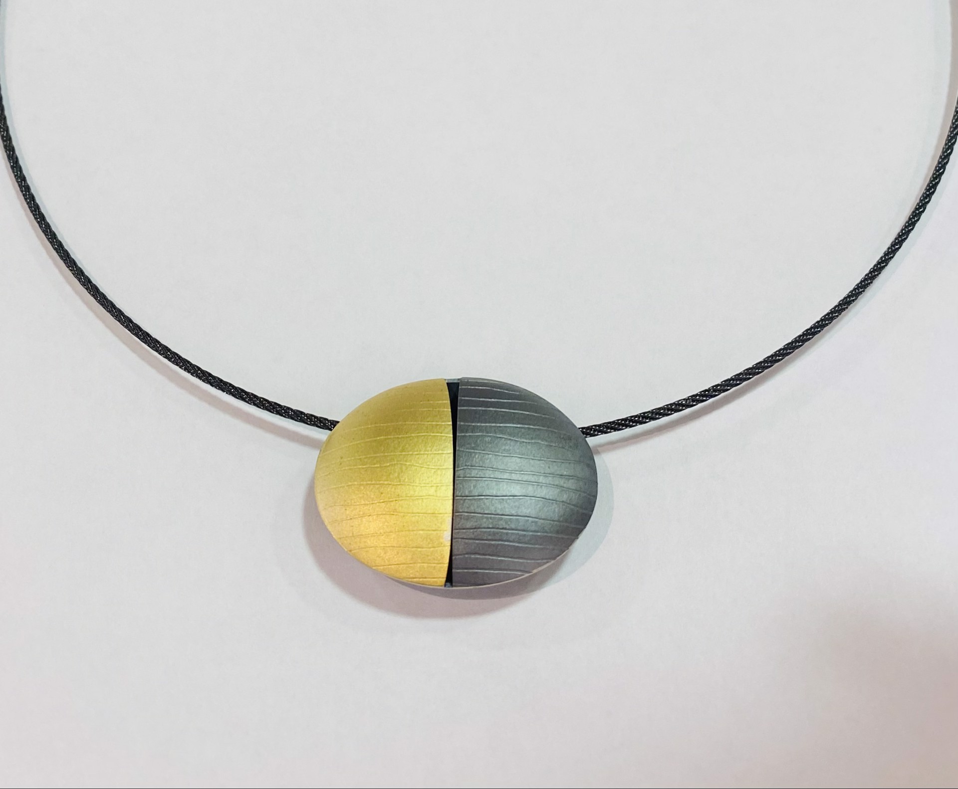 Split Pendant and Wire by TOM MCGURRIN