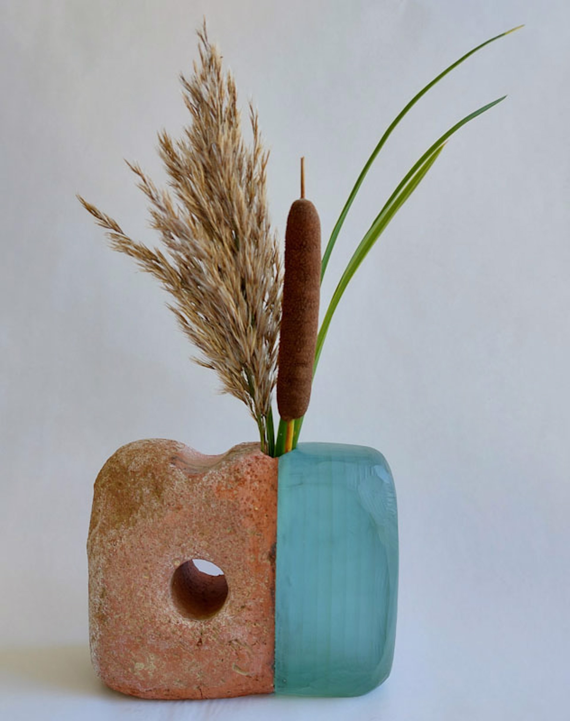 Cherry Beach Vase 1 by Christy Haldane