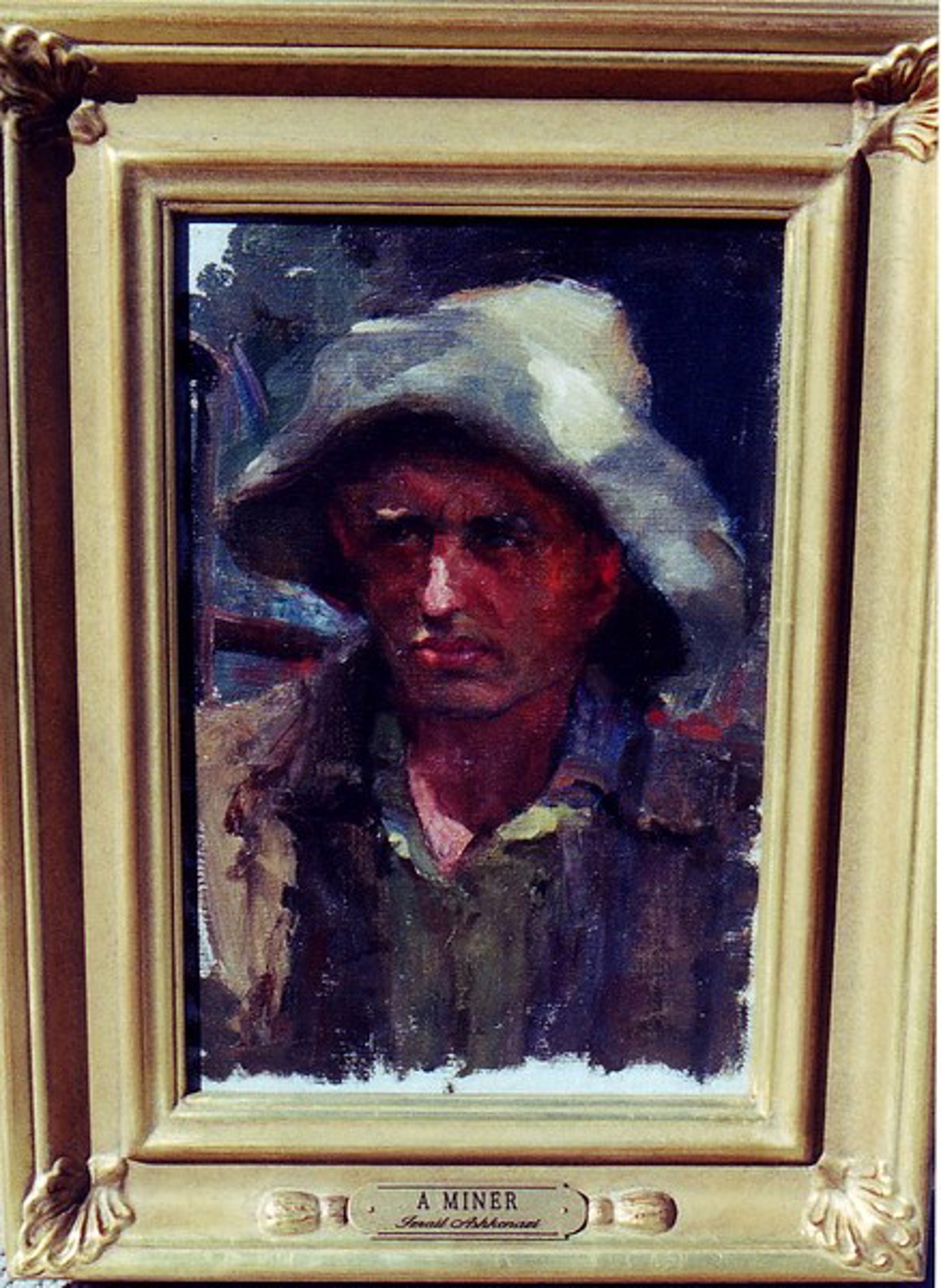 Sketch of a Miner by Izrail Ashkenazi