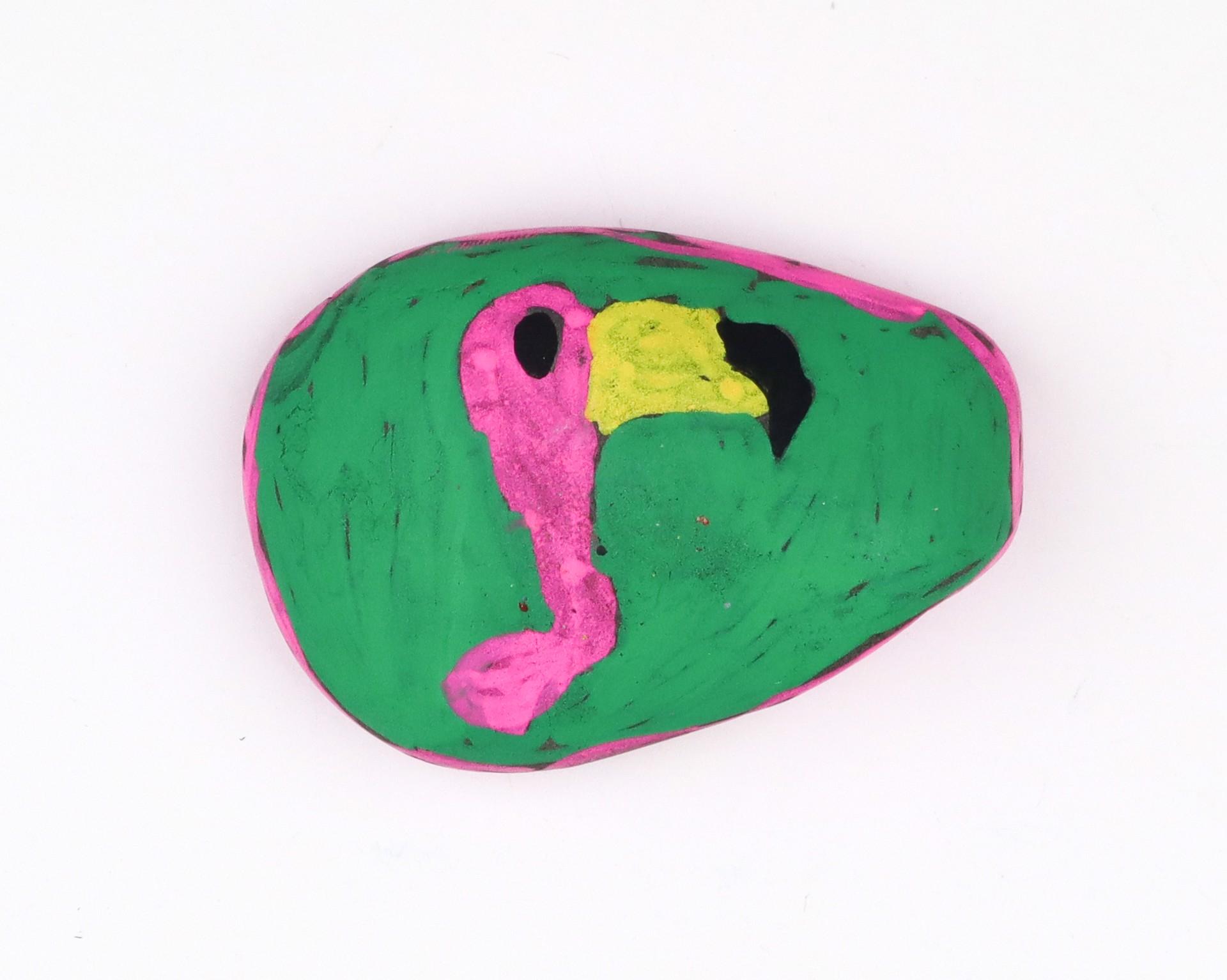 Pet Rock (Flamingo and Blue Bird) by Maurice Barnes