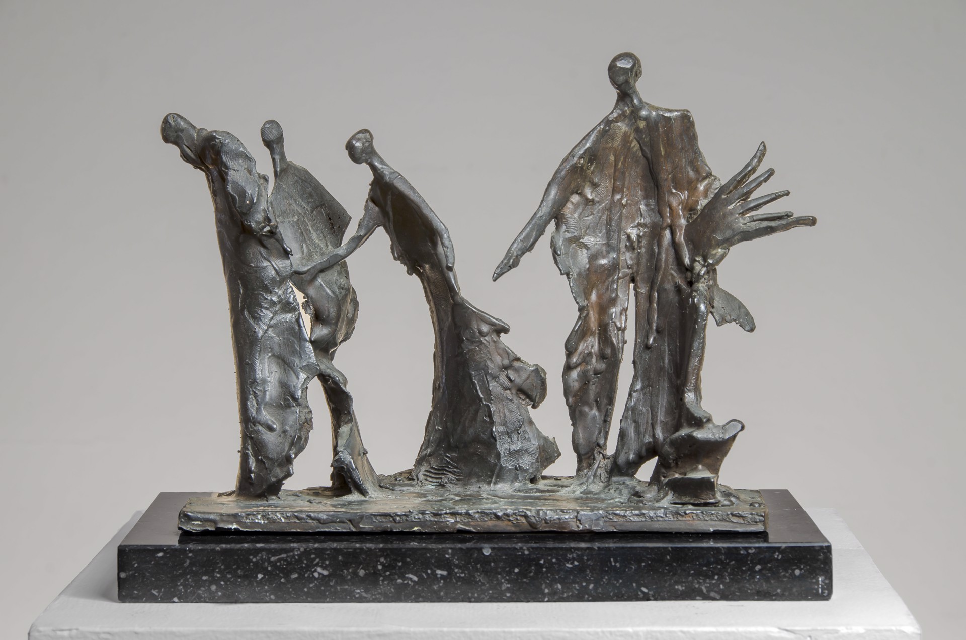 Orpheus and Eurydice Maquette for Orpheus Ascending by Gilbert Franklin