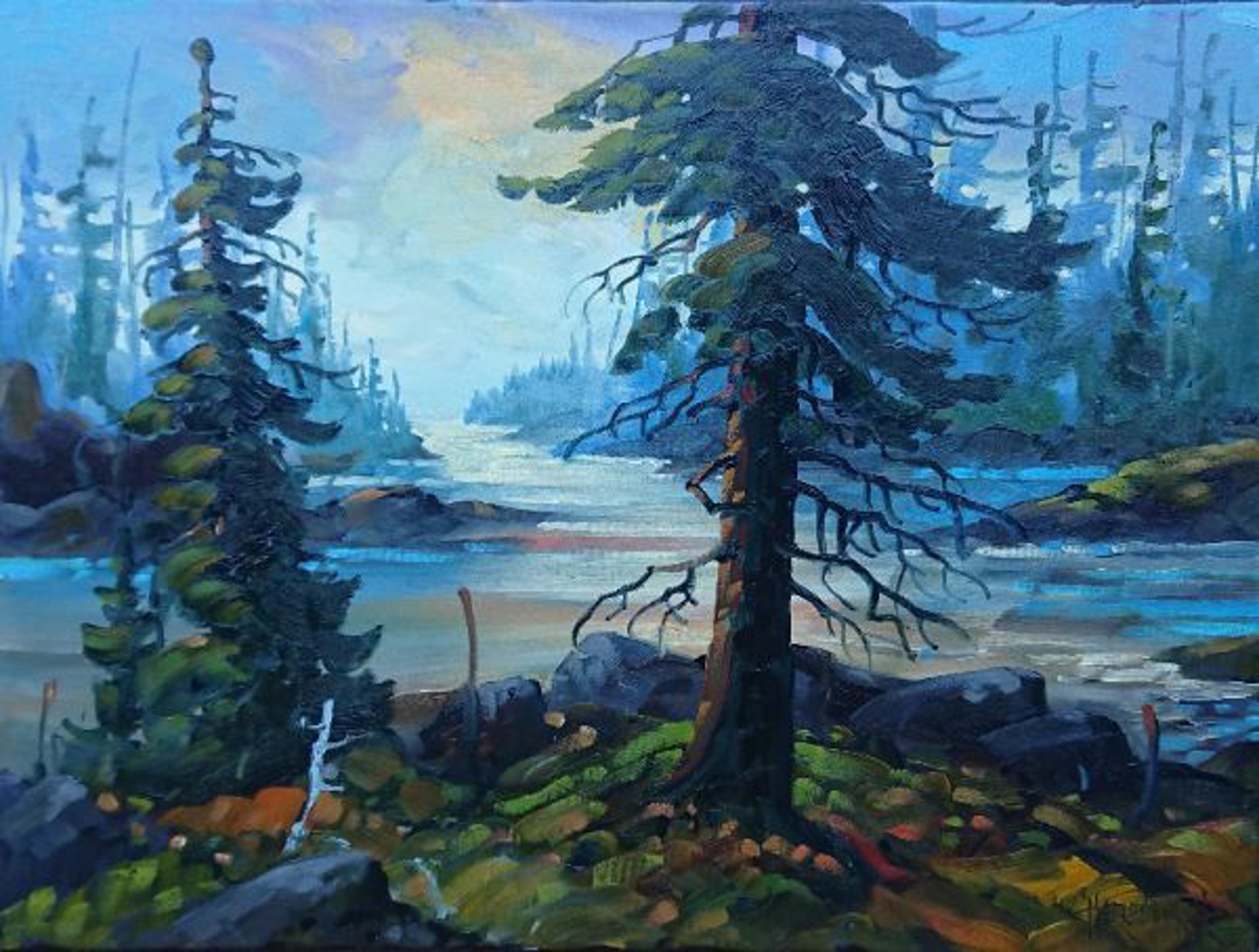 Moody Inlet by ROD CHARLESWORTH
