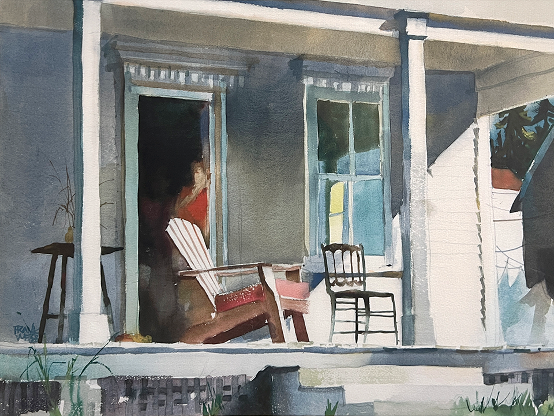 Summer Porch by Frank Webb