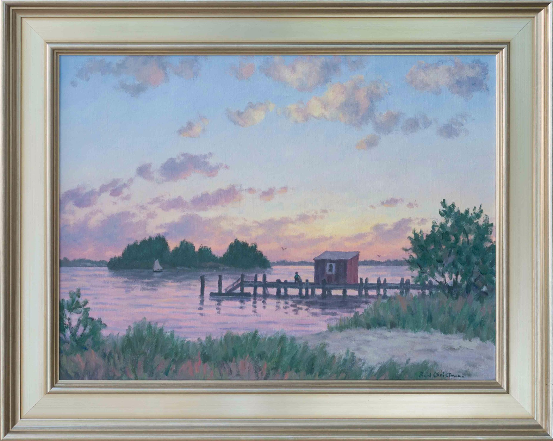 Sunrise Reflections by Reid Christman