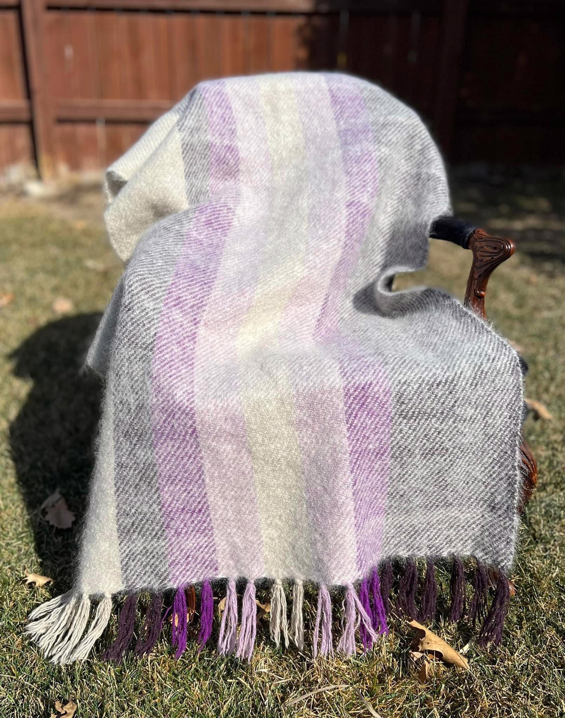 Winterberry Throw Blanket by Stephanie Jacobson