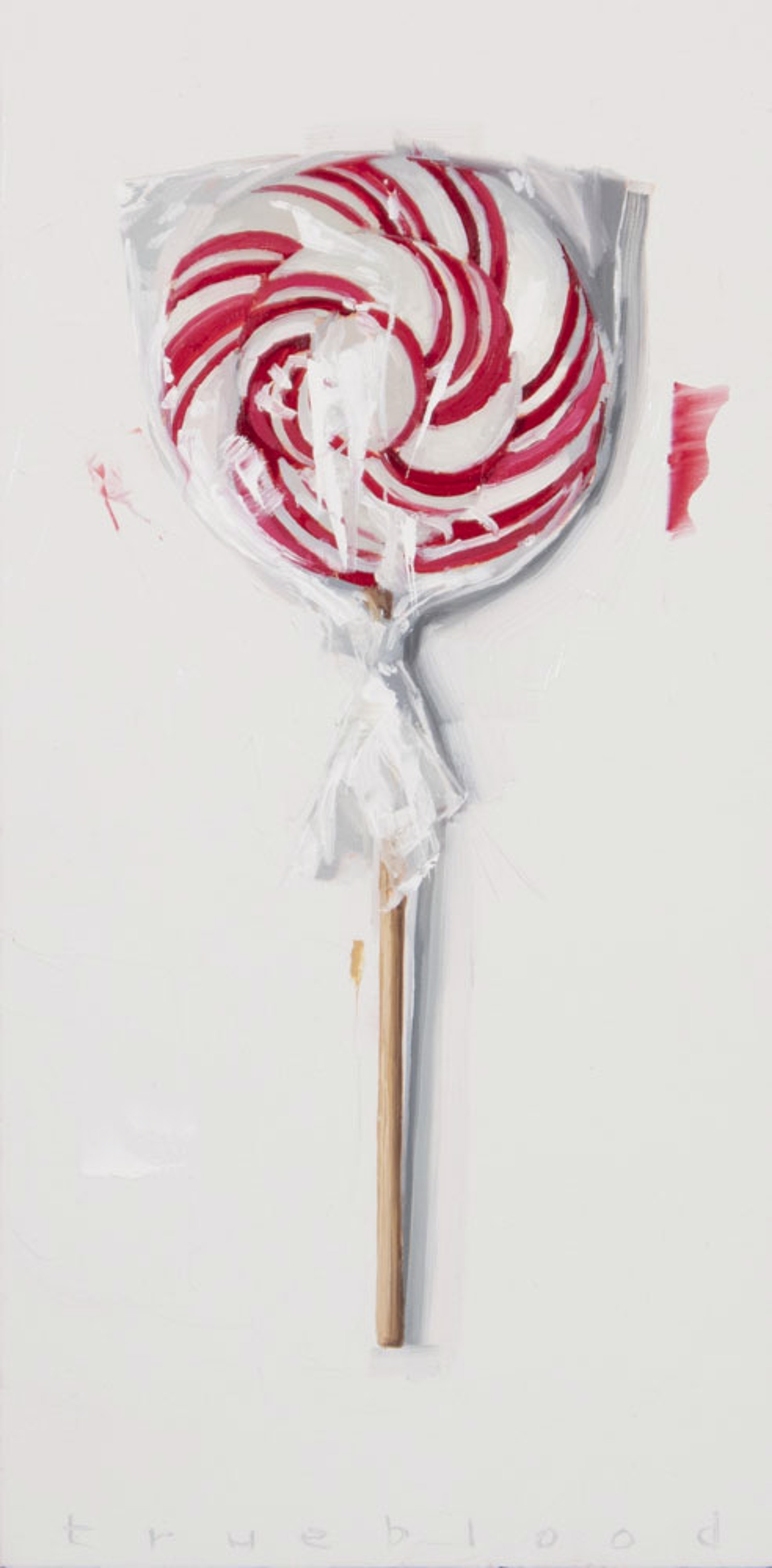 Raspberry Lollipop by Megan Trueblood