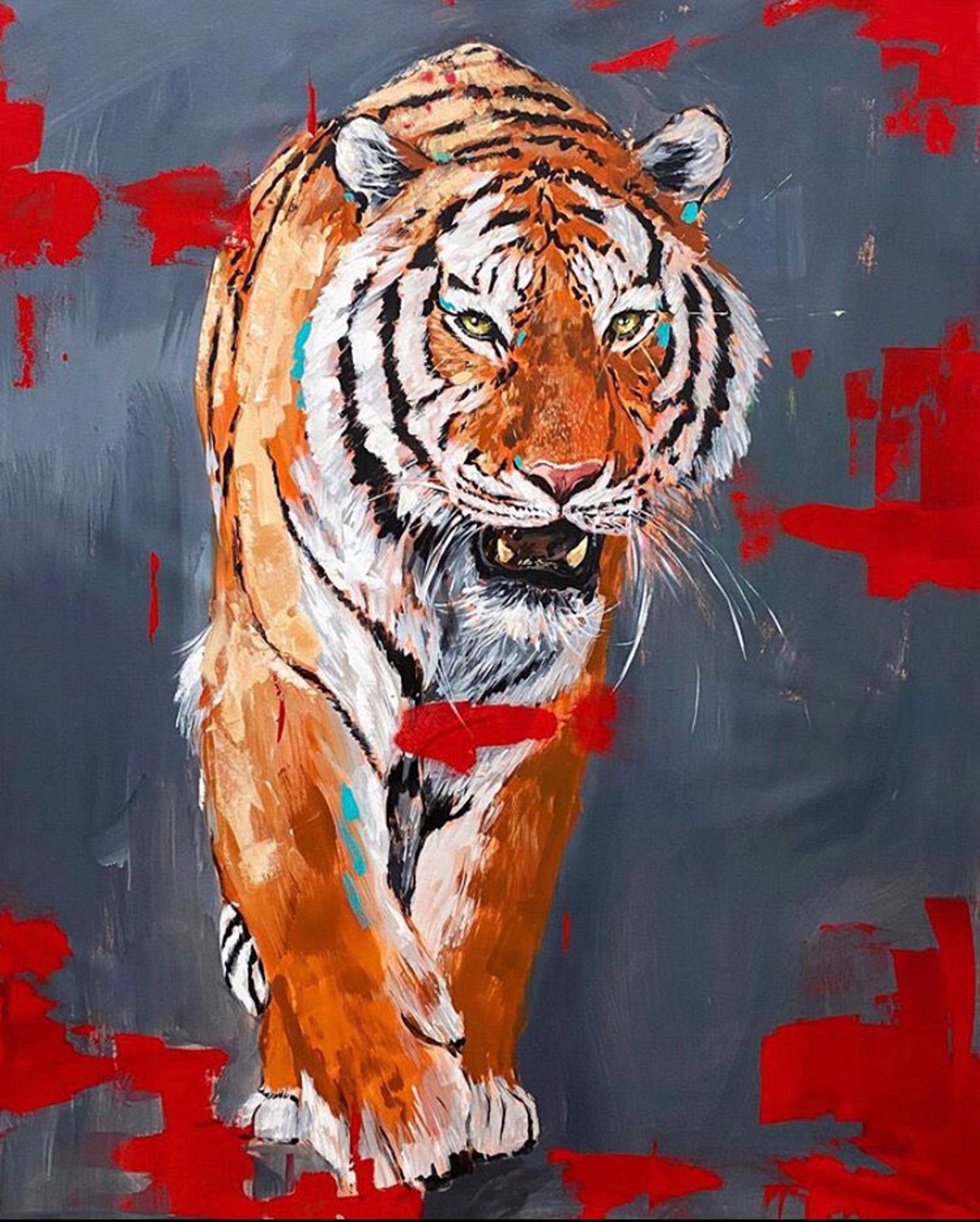 Prowling Tiger by Dominic Mattioli