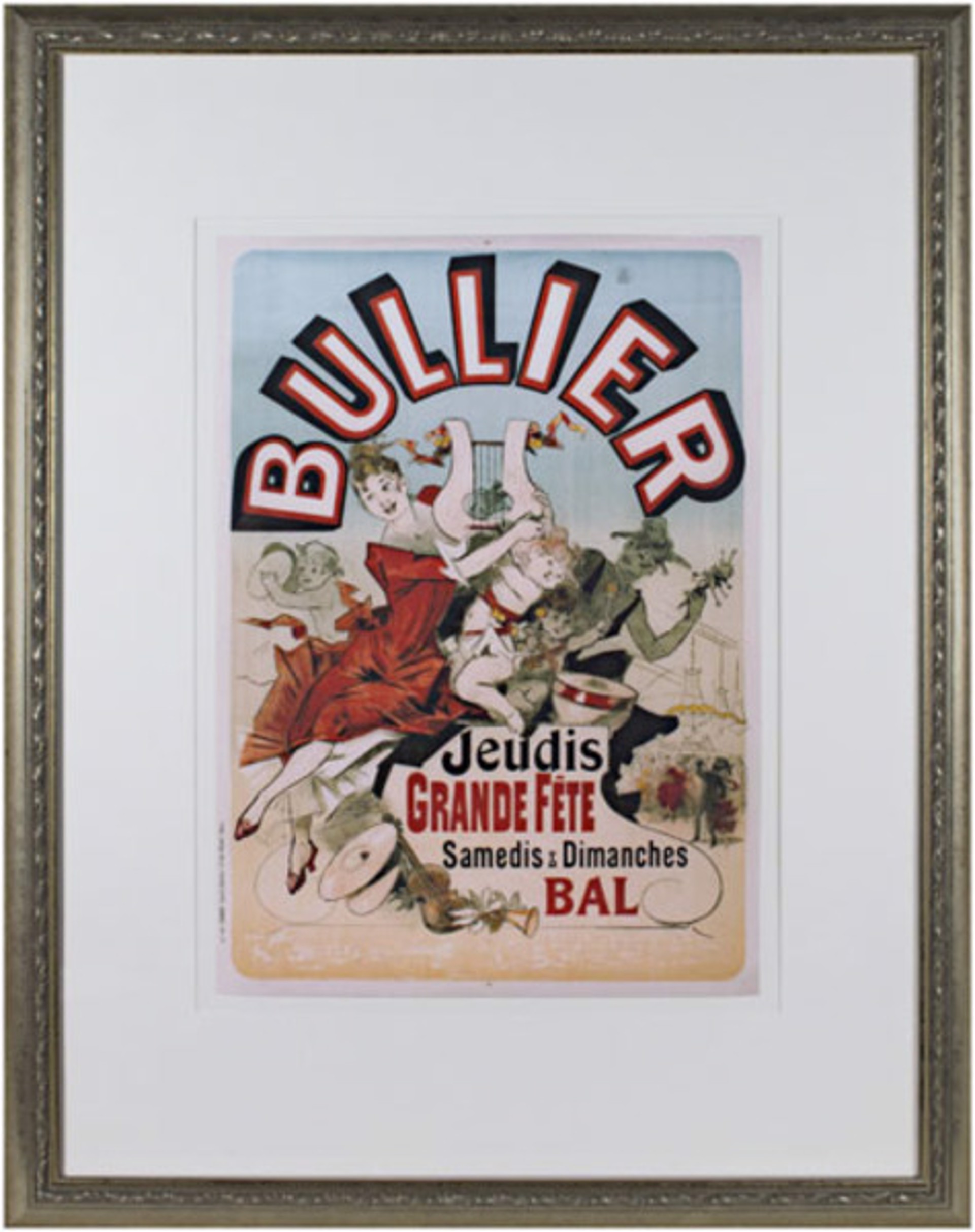 Bullier - Jeudis Grande Fete by Jules Cheret