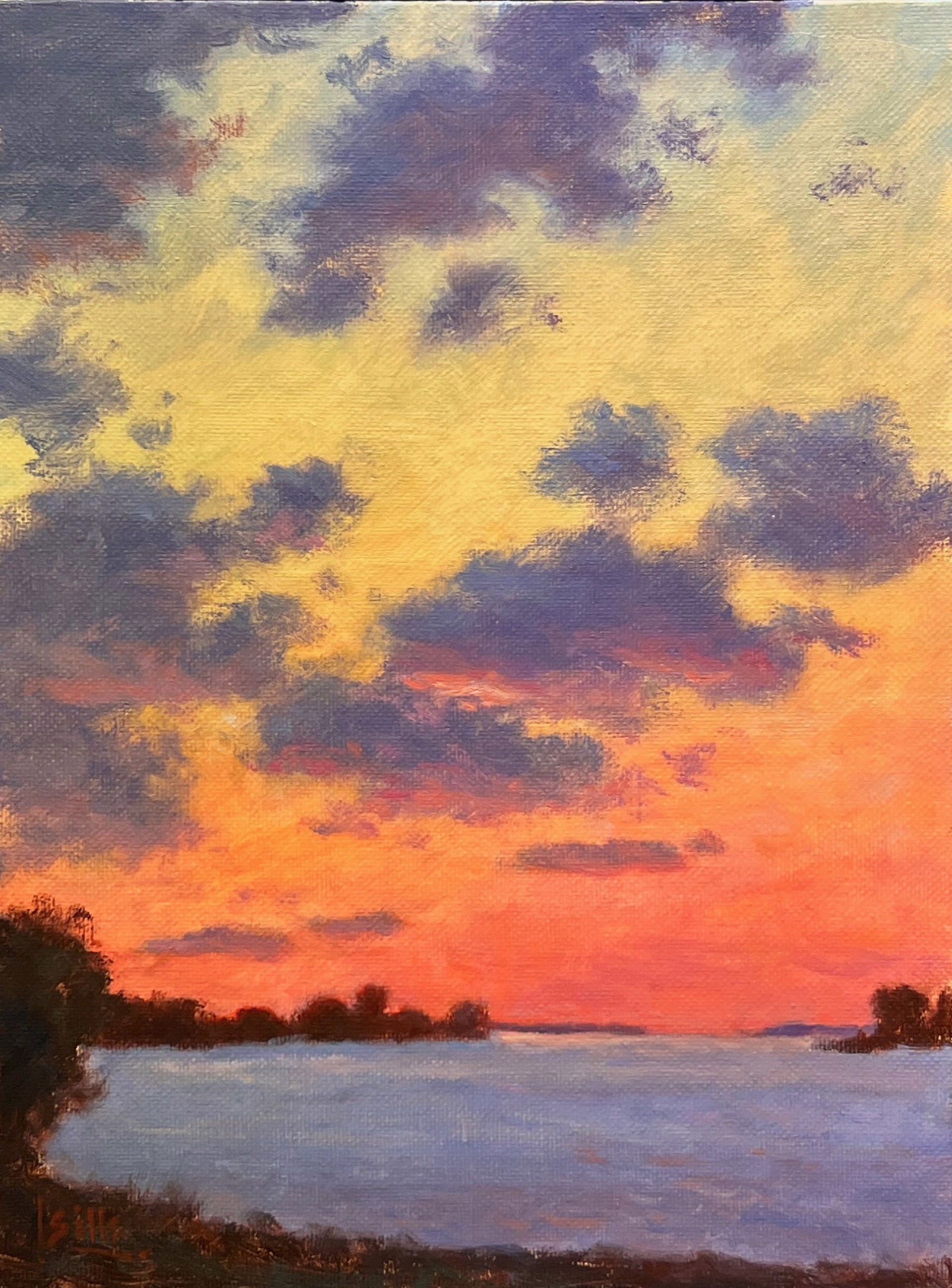 Sunset Clouds by John Brandon Sills