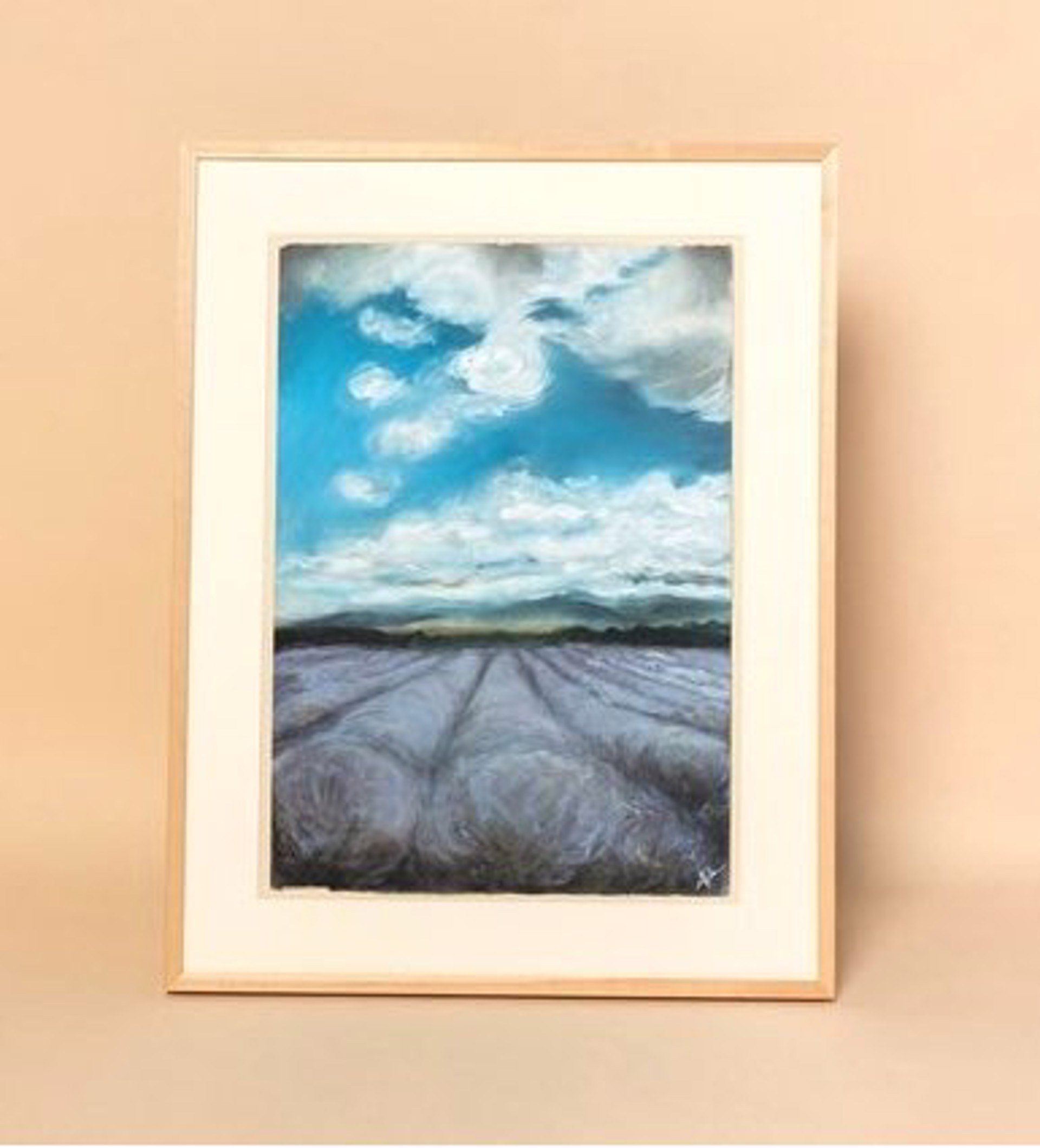 Lavender Fields (framed) by Avery Ches