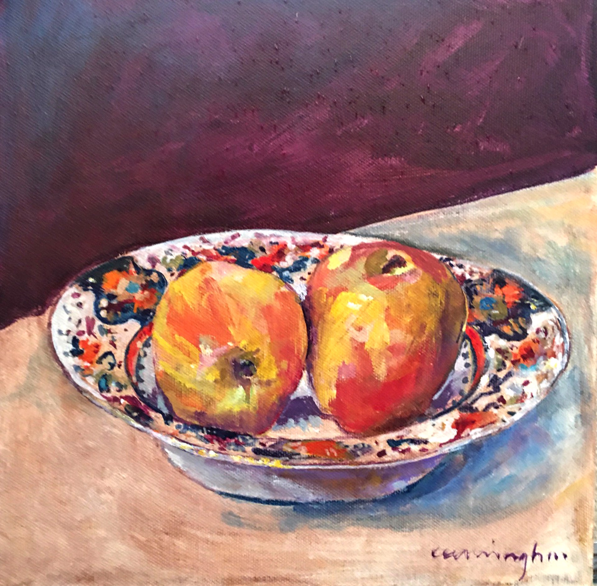 Peggy's Soup Plate by Nan Cunningham