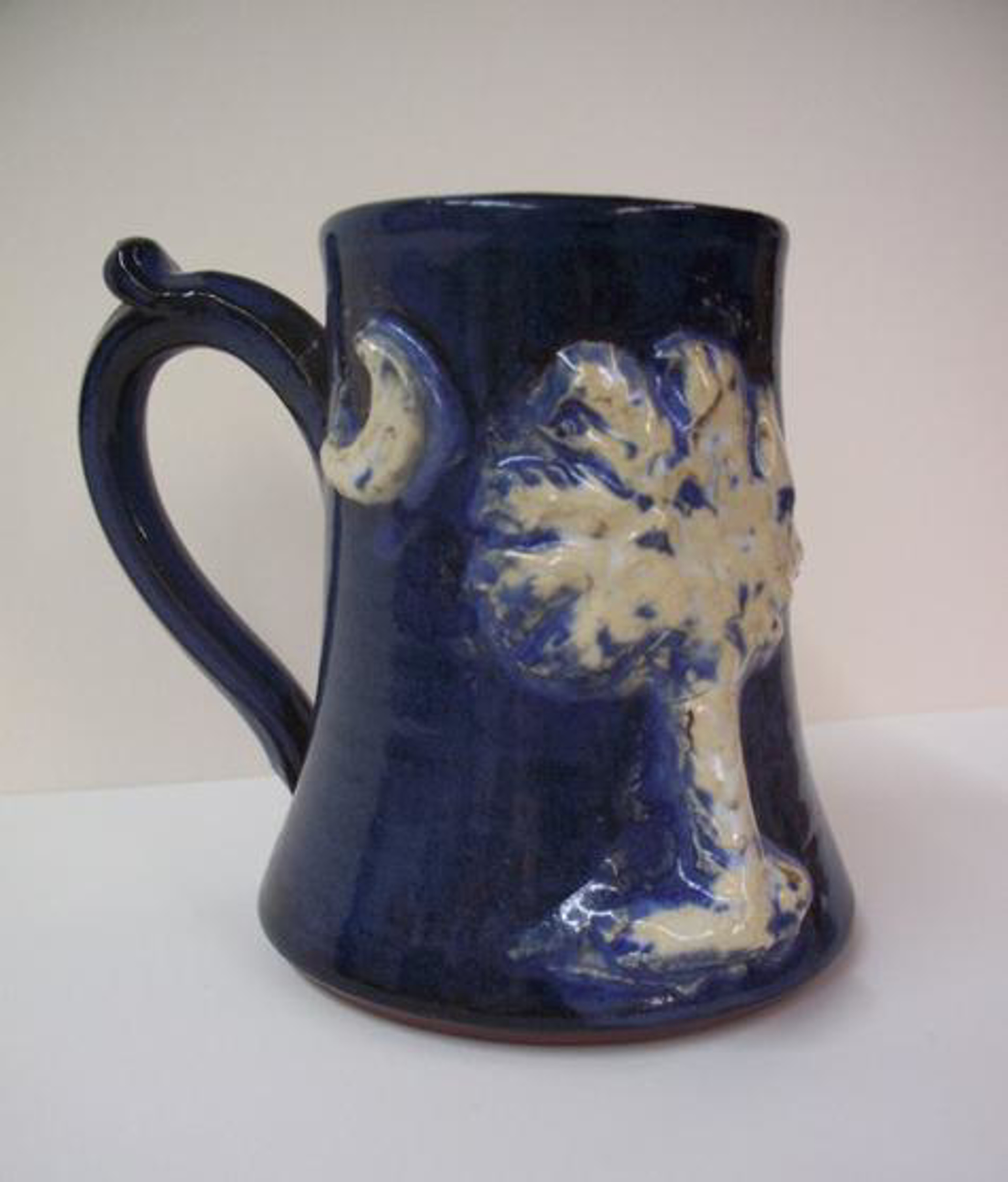 SC Palmetto Mug - Dark Blue by Kate Krause
