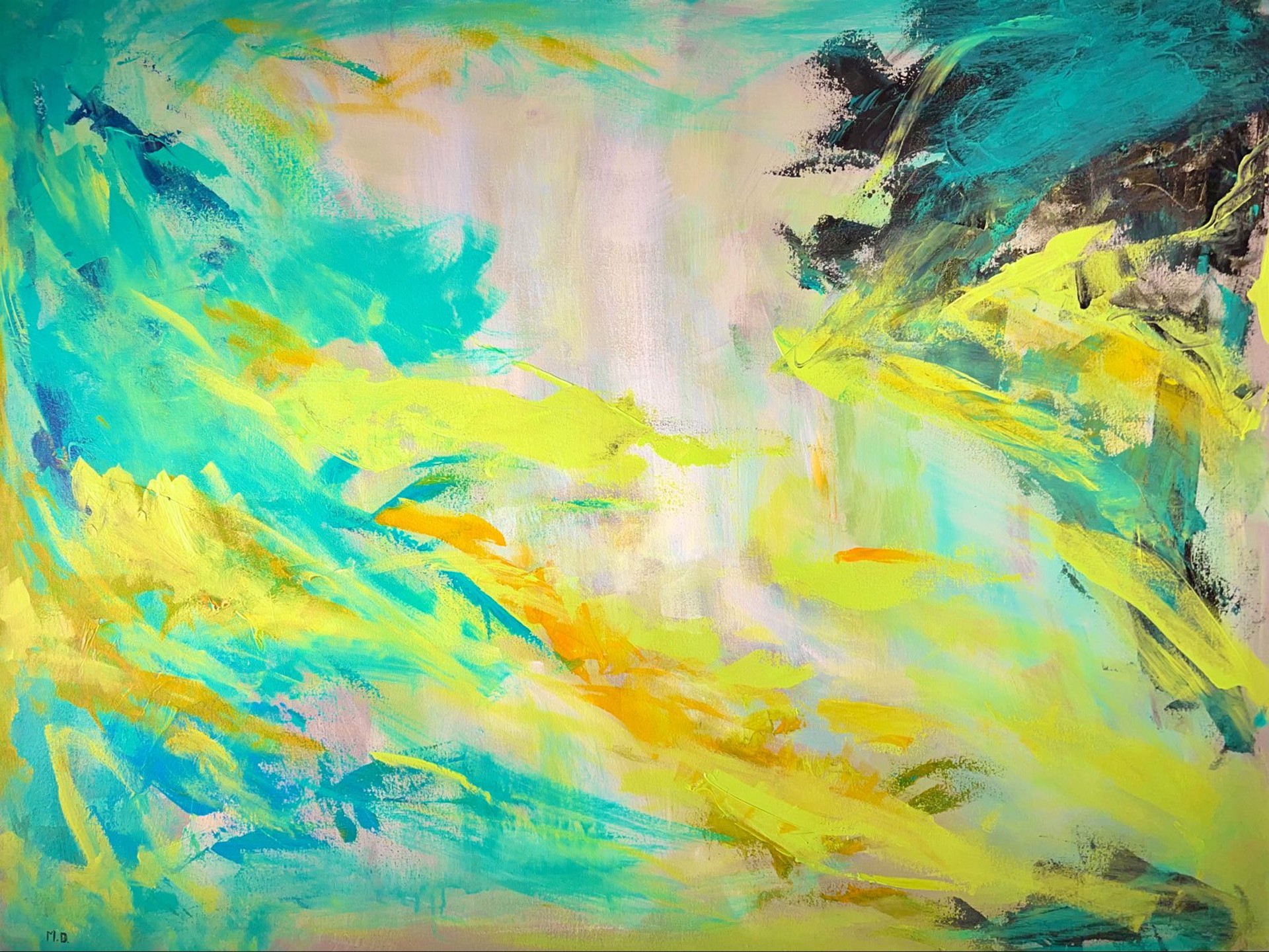 Monet’s River by MING DENG